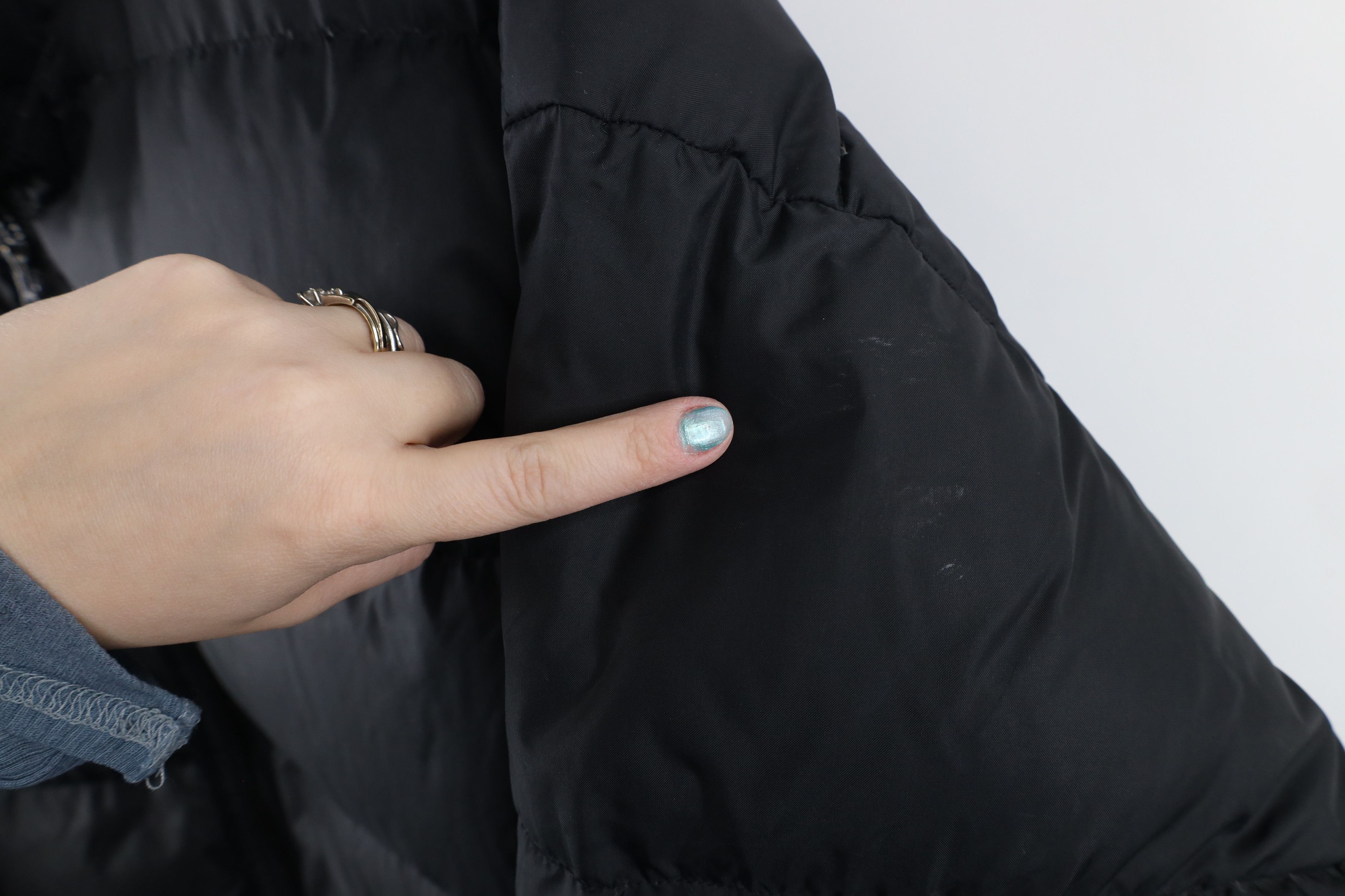 Gap × Vintage Vintage 90s Gap Duck Down Fill Hooded Puffer Jacket Black Size US XXL / EU 58 / 5 - 6 Thumbnail