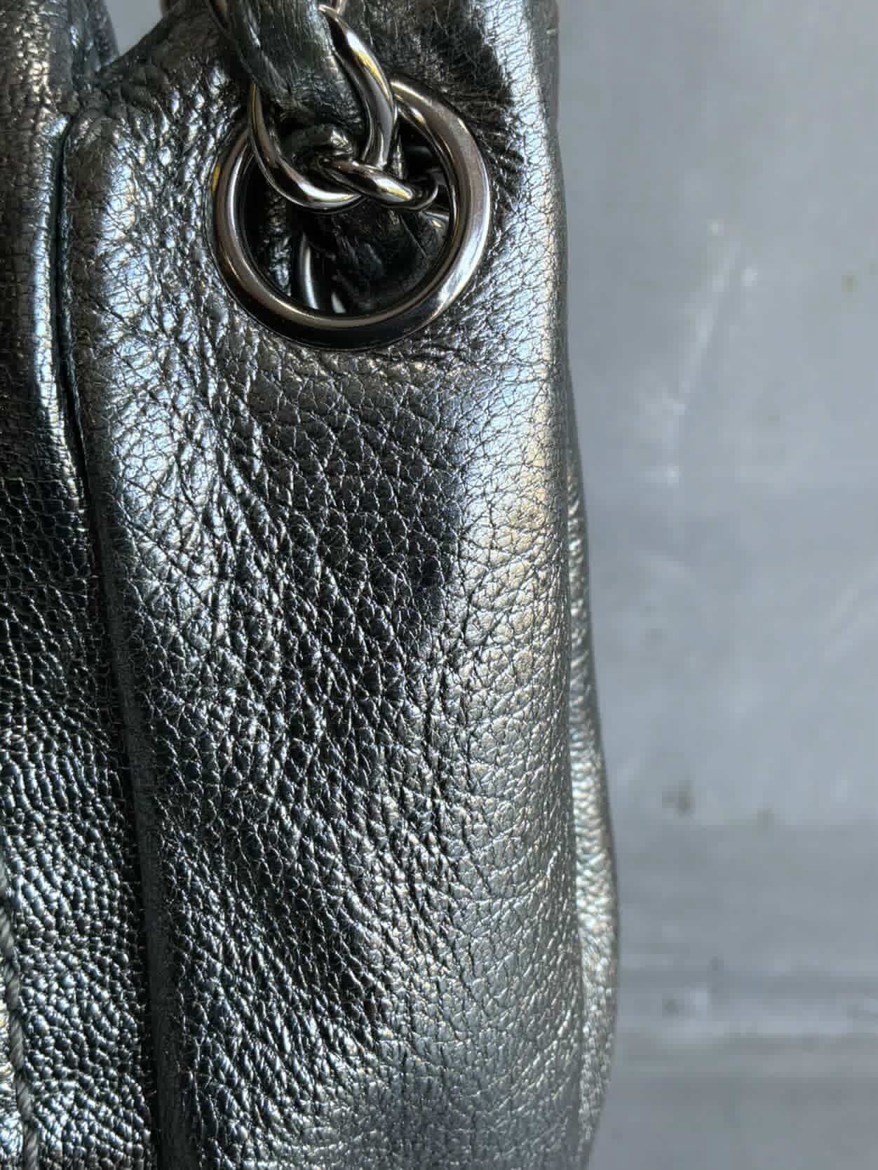 Chanel 2006 Chanel - Metallic Silver - Accordion Flap Chain Bag Size ONE SIZE - 11 Thumbnail