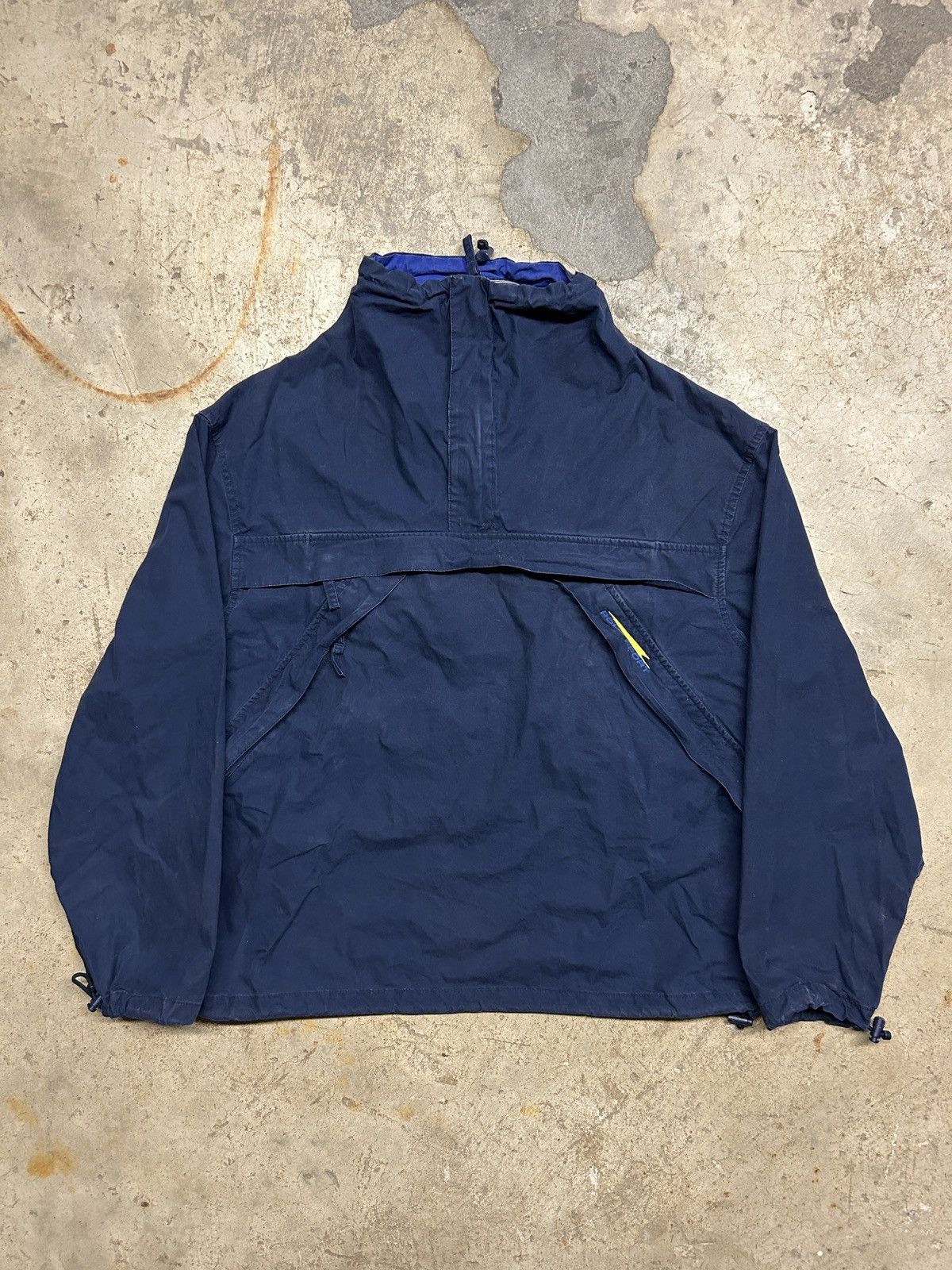image of Polo Ralph Lauren x Vintage 90’S Polo Sport Ralph Laurent Anorak Jacket in Navy, Men's (Size Large)