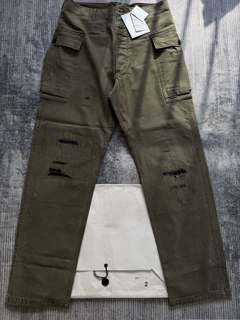 Visvim VisvimVISVIM 19AW Veterans Pants in Kaki Color-2504 Size US 30 / EU 46 - 1 Thumbnail