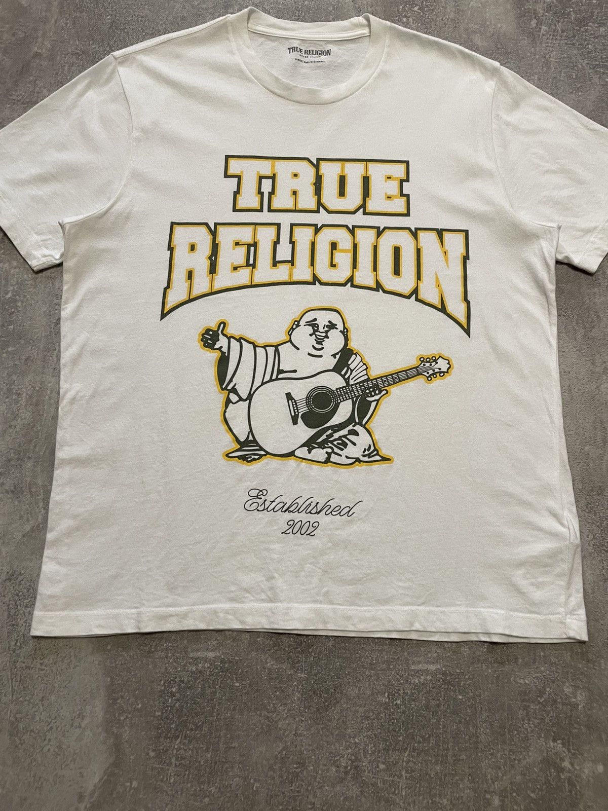 Rap Tees Vintage True Religion Big Logo Buddha Rap T-Shirt Size US L / EU 52-54 / 3 - 3 Thumbnail