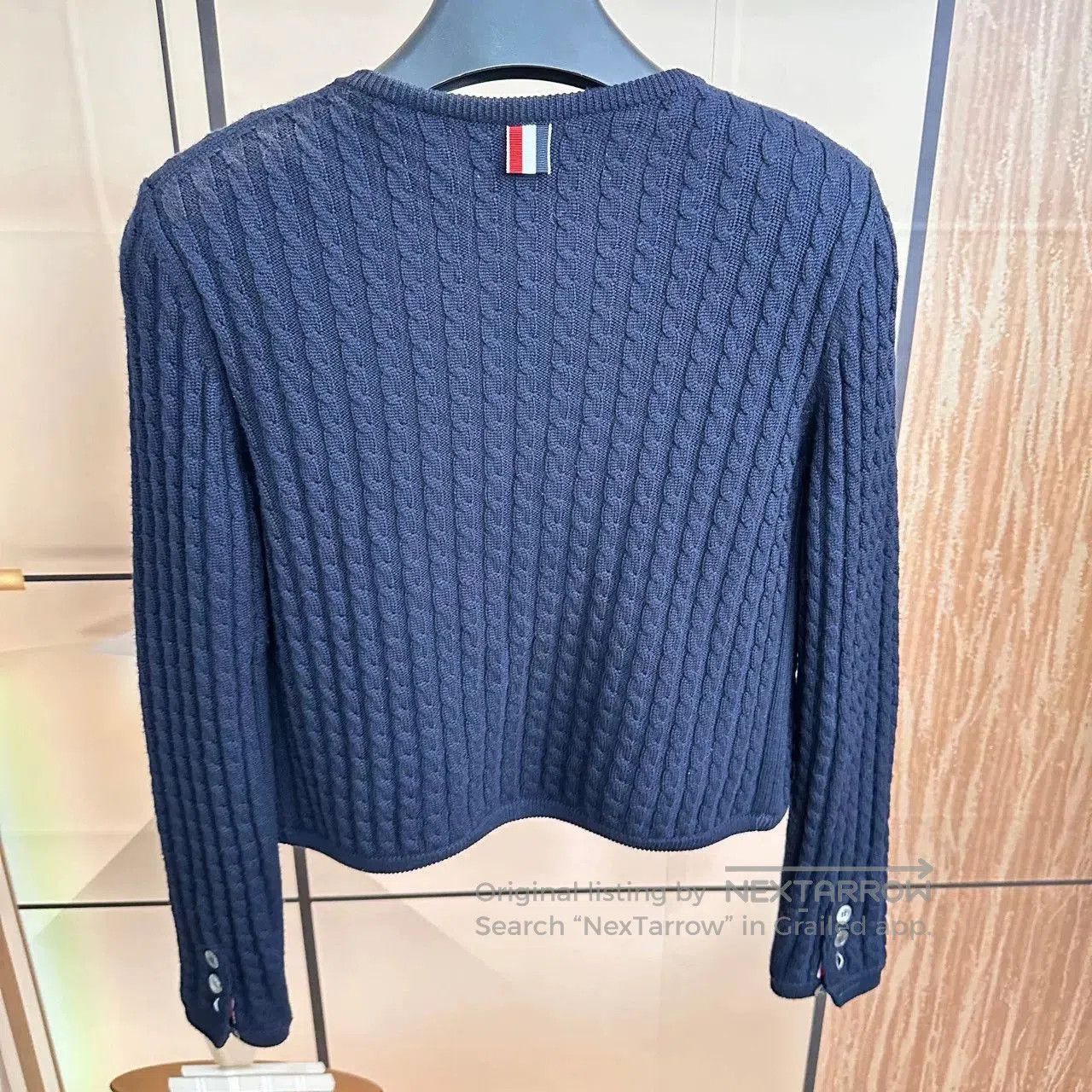 Thom Browne Thom Browne Striped Wool Knit Cardigan. Size S / US 4 / IT 40 - 2 Thumbnail