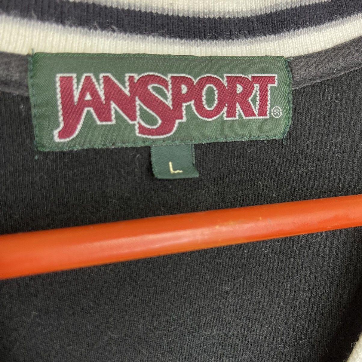 Jansport × Vintage Jansport V Neck Sweatshirt Size M/L Size US M / EU 48-50 / 2 - 6 Thumbnail