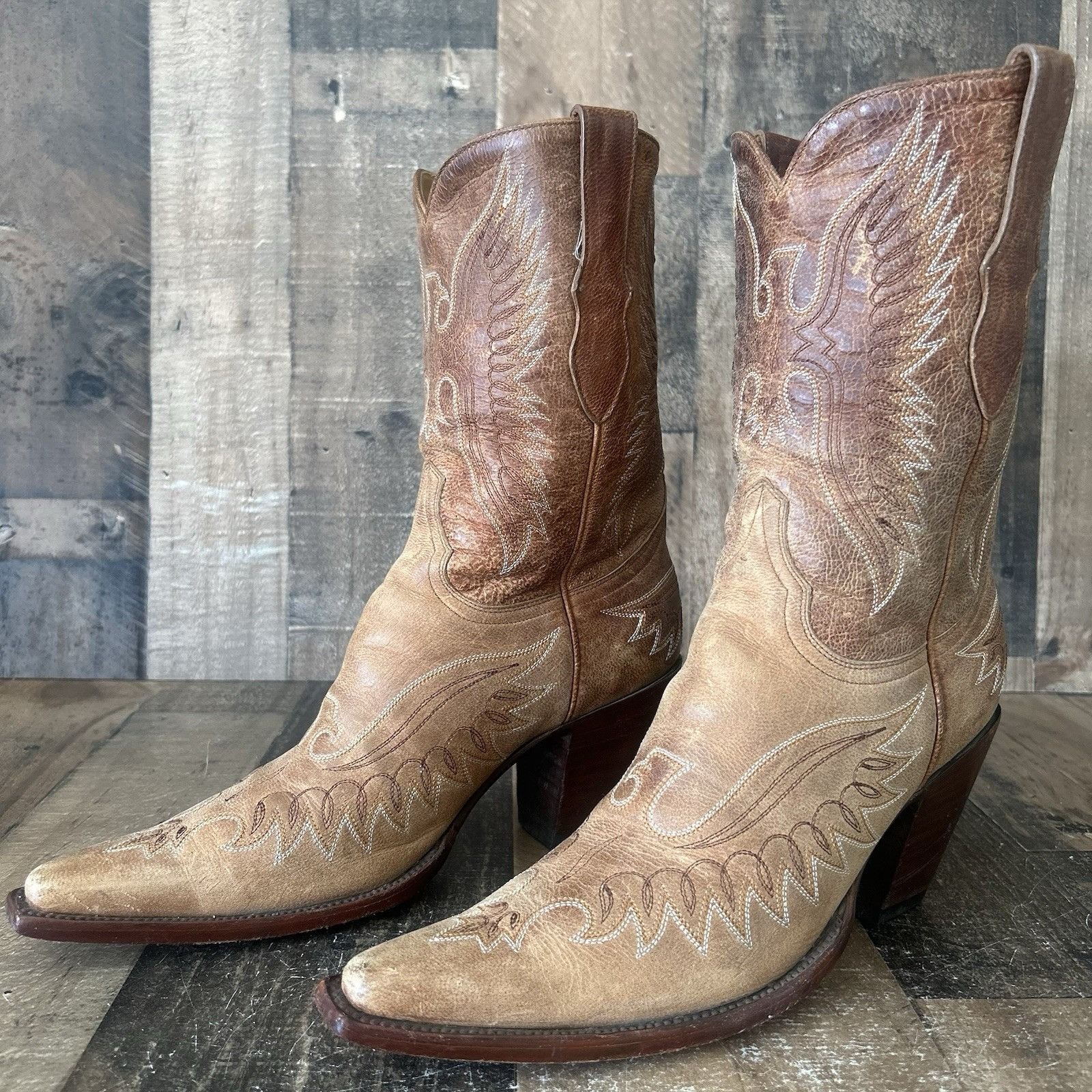 Old Gringo Old Gringo Pointed Toe Eagle Western Cowboy Boots Womens 9 B Size US 9 / IT 39 - 2 Thumbnail