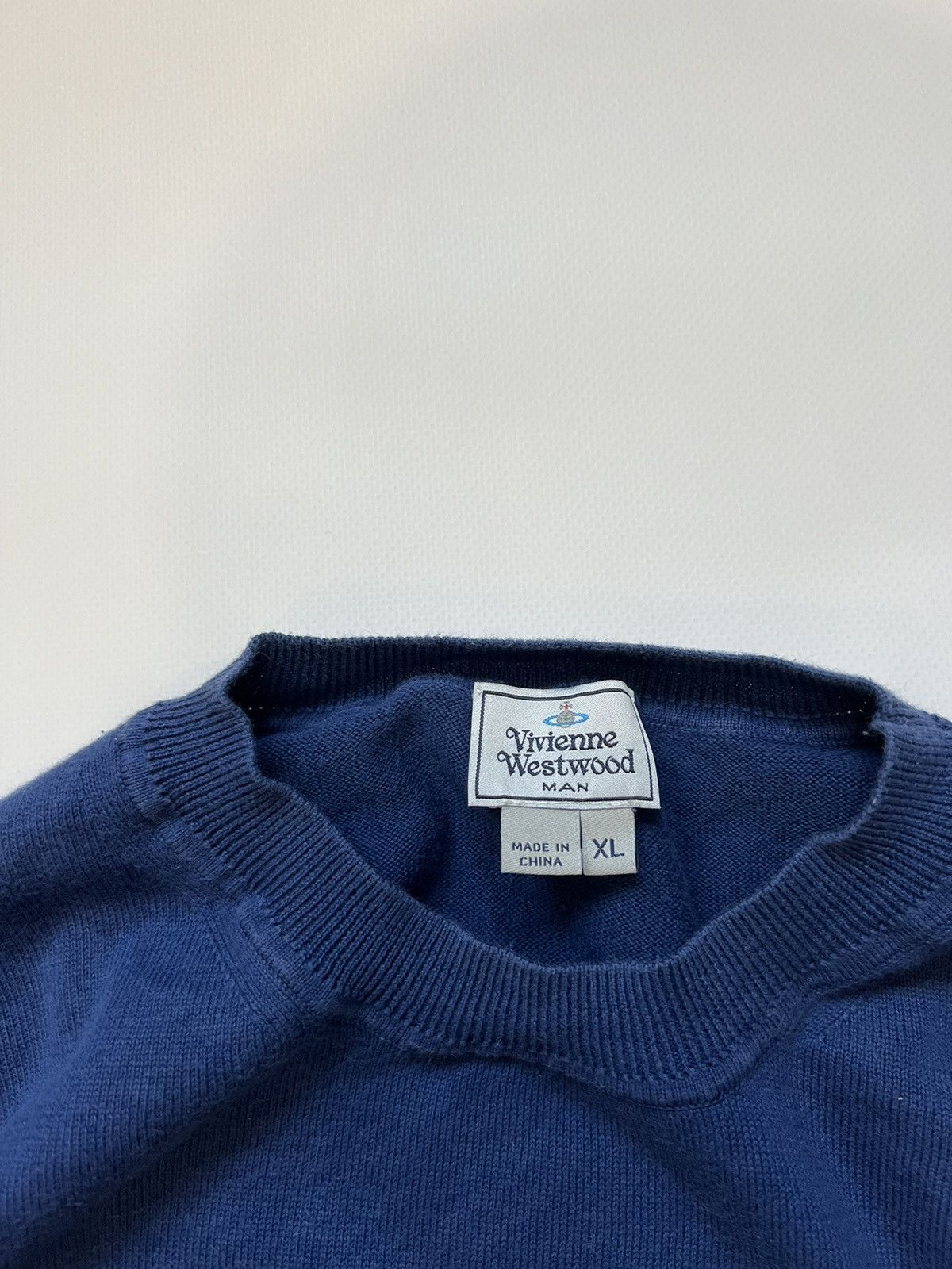 Vivienne Westwood Vivienne Westwood Navy Sweater Blue Size US XL / EU 56 / 4 - 3 Thumbnail