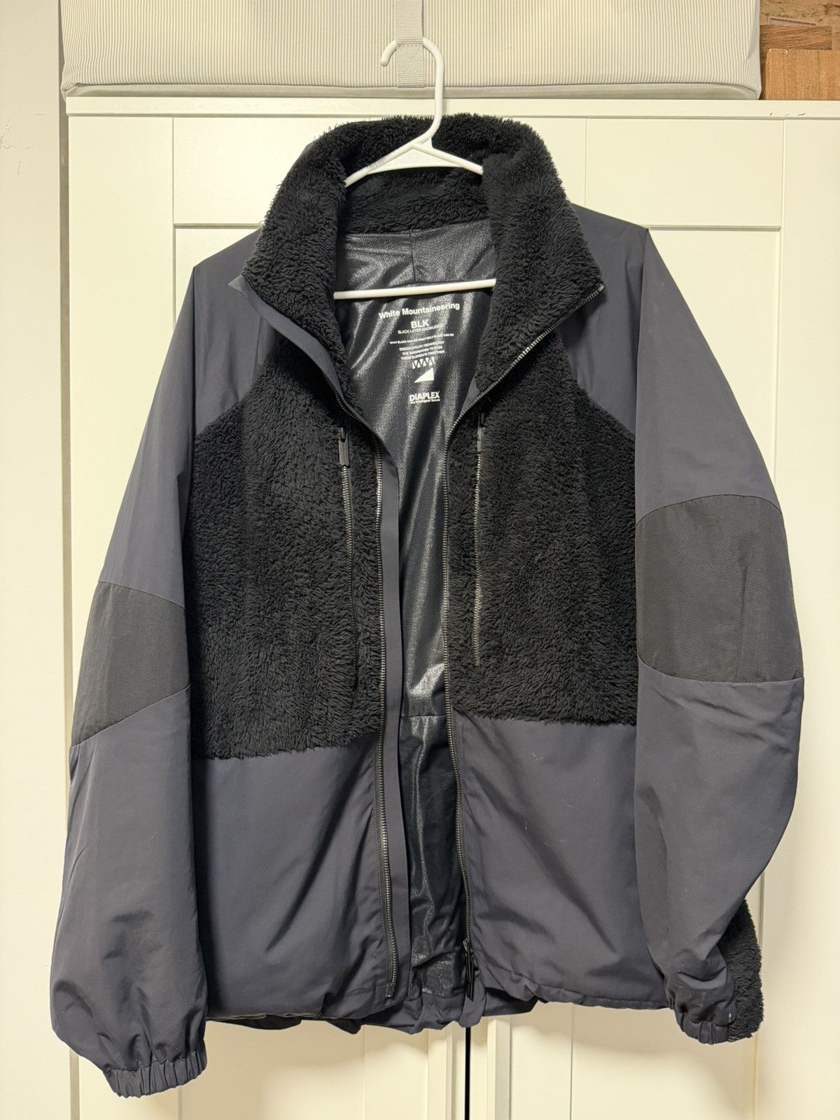 White Mountaineering White Mountaineering BLK Fleece Blouson Size US M / EU 48-50 / 2 - 1 Thumbnail