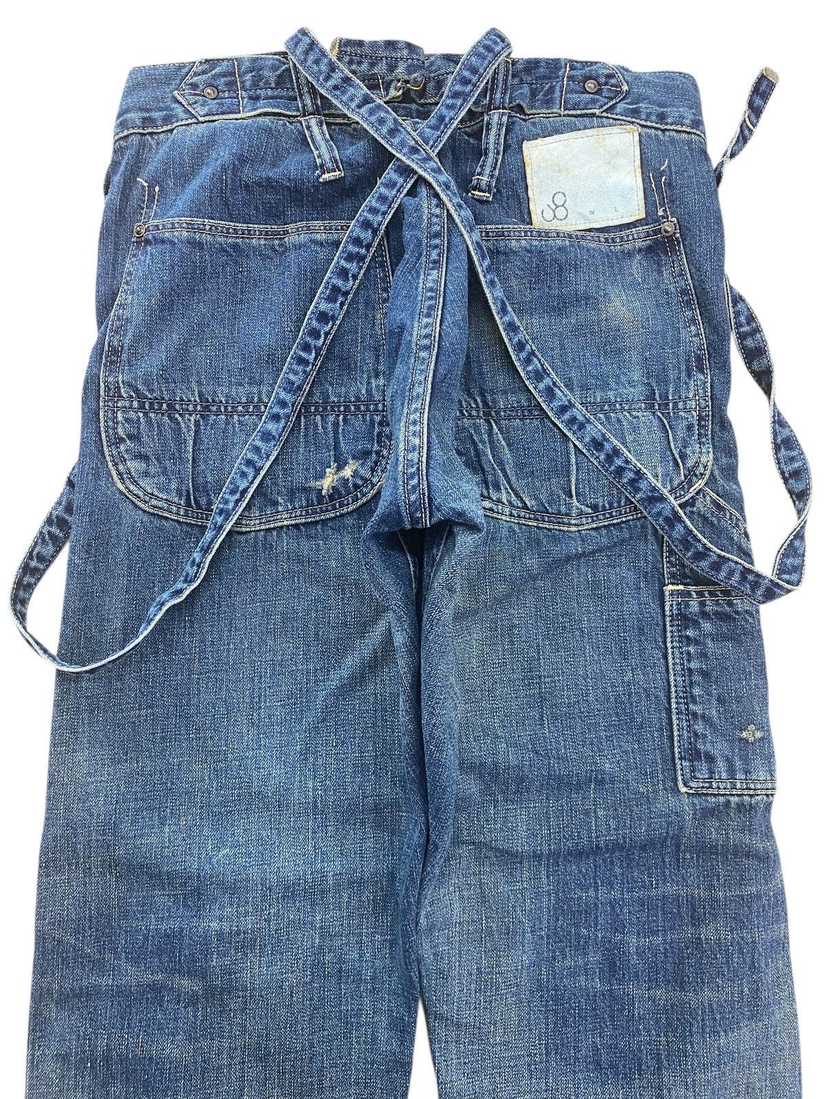 Johnbull Johnbull X Selvedge Suspenders Navy blue Skinny Jeans Size US 28 / EU 44 - 4 Thumbnail