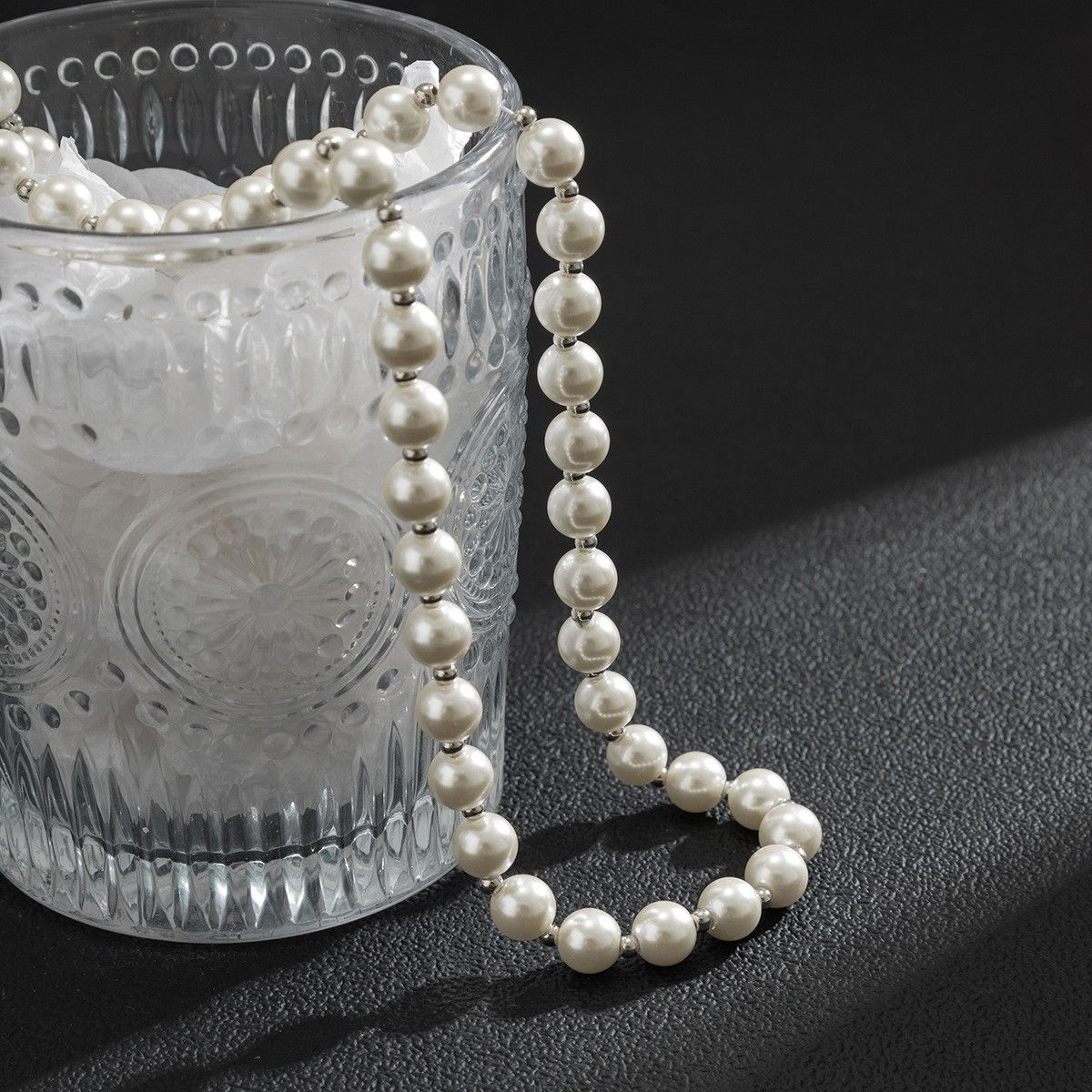 Vintage Casual Pearl Beaded Necklace Size ONE SIZE - 3 Thumbnail