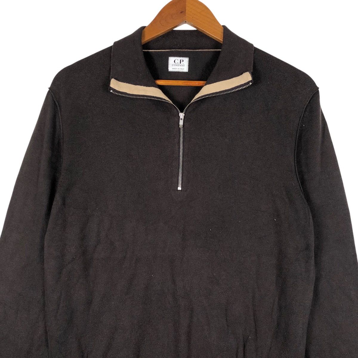 C.P. Company C.P. Company Half Zip Sweater Size US L / EU 52-54 / 3 - 2 Thumbnail