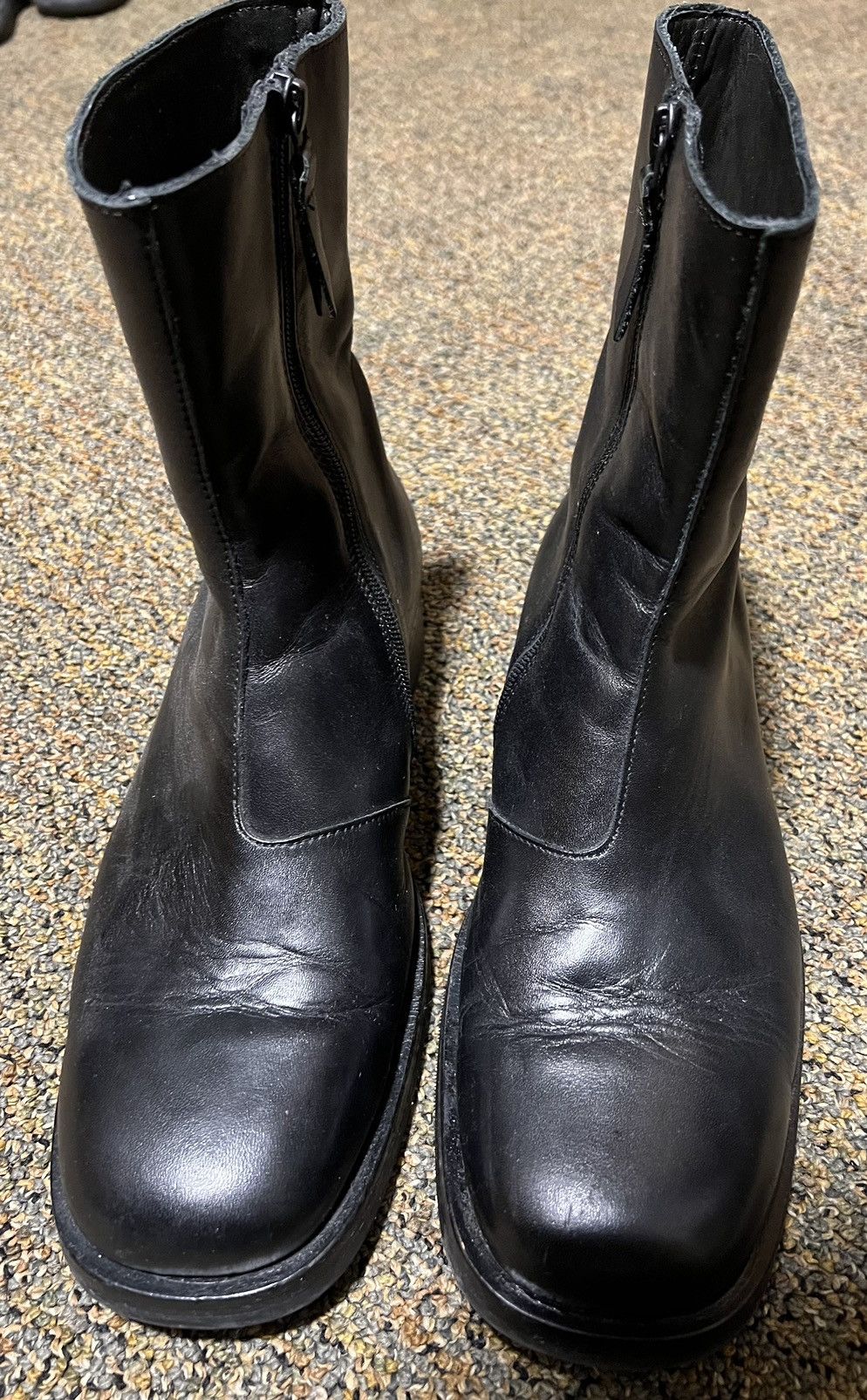 靴 our legacy camion boots 43 black Our Legacy - Camion Boot Black