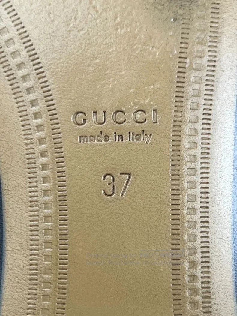 Gucci Gucci Red Velvet Loafers. Size US 6.5 / EU 39-40 - 6 Thumbnail