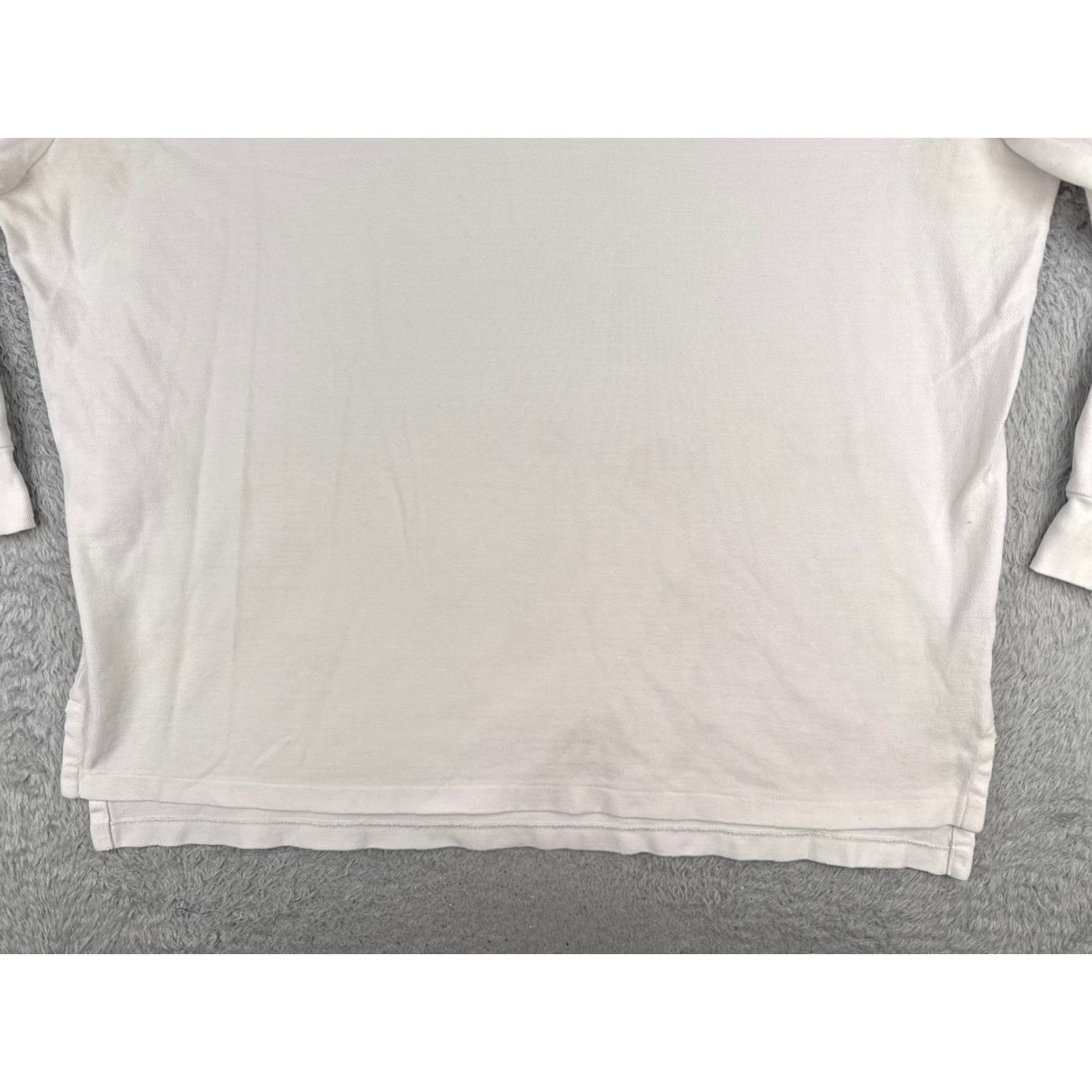 Ralph Lauren VINTAGE Polo Ralph Lauren Shirt Men 2XL White 100% Cotton Long Sleeve Polo Shirt 2XL Mens American Classic Polo 2XL White Size US XXL / EU 58 / 5 - 5 Thumbnail