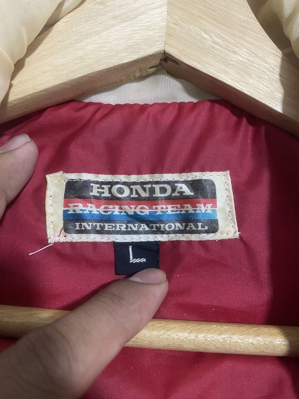 Honda × Japanese Brand × Vintage Vintage 70s Honda Jacket Fullzipper Embroidery Biglogo Large Size US L / EU 52-54 / 3 - 12 Thumbnail