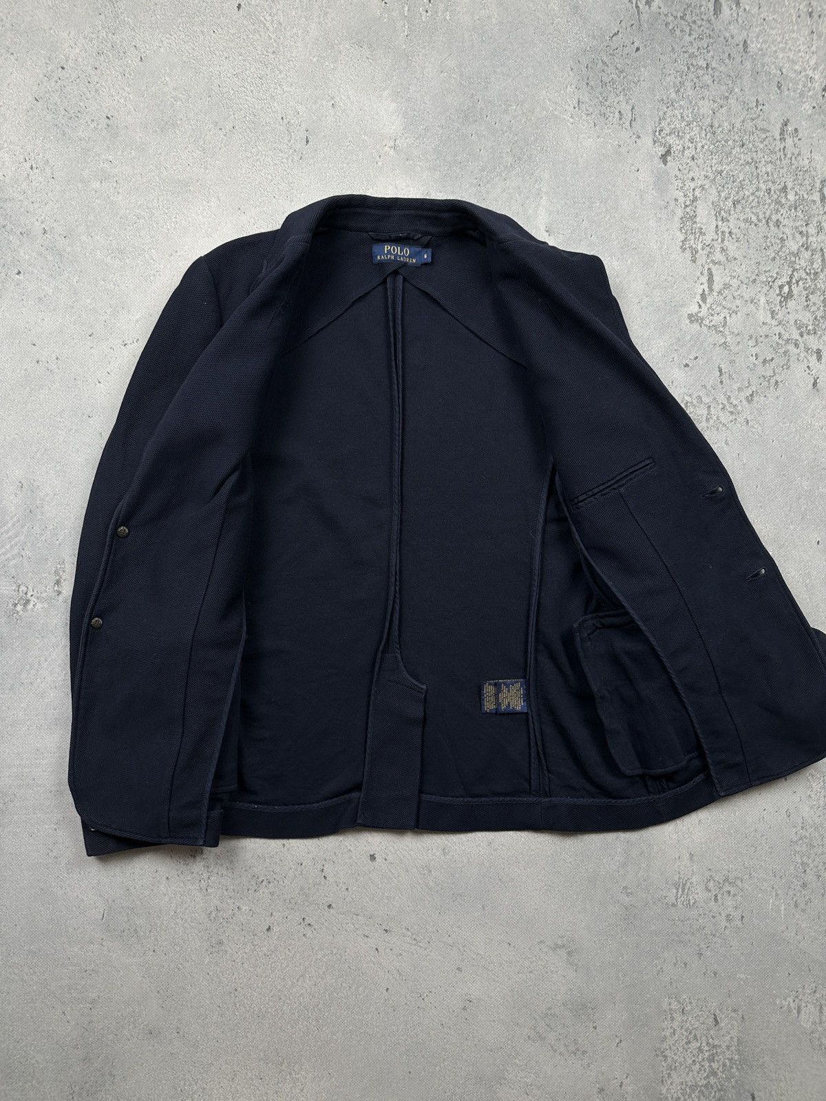 Polo Ralph Lauren Polo Ralph Lauren Classic Navy Cotton Blazer Jacket Size 6 Size S / US 4 / IT 40 - 3 Thumbnail