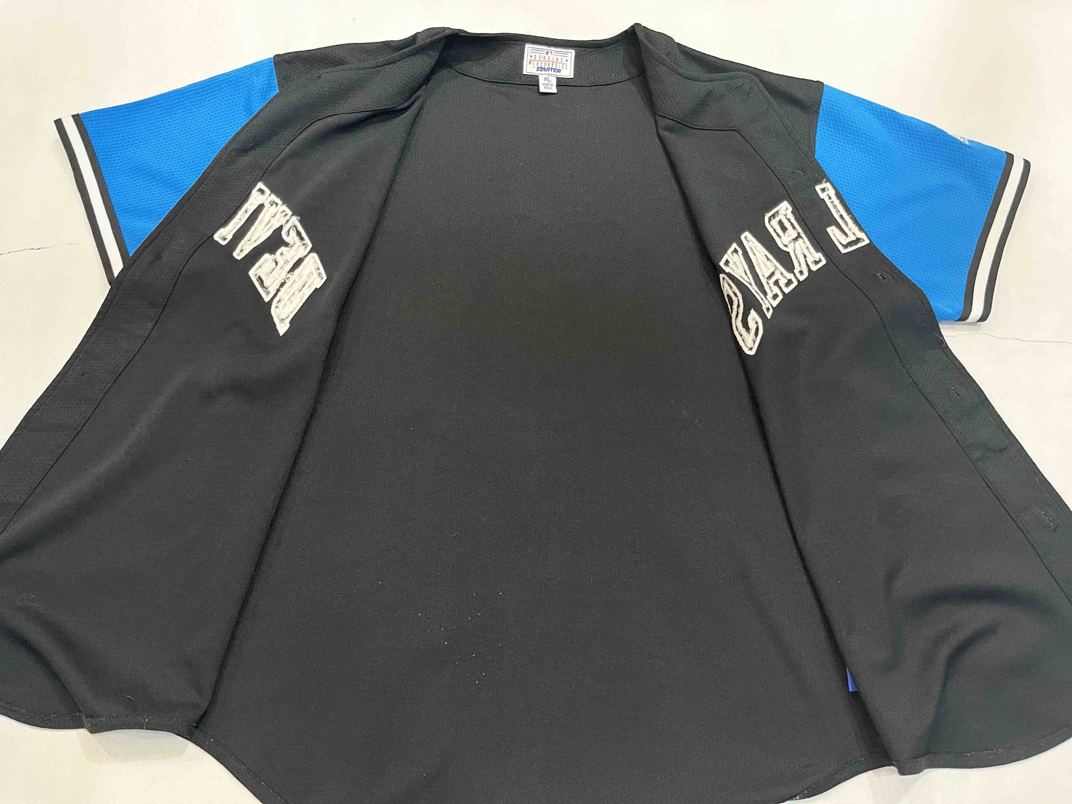 MLB × Starter × Vintage Vintage Starter MLB Tampa Bay Devil Rays Baseball Jersey Size US XL / EU 56 / 4 - 4 Thumbnail