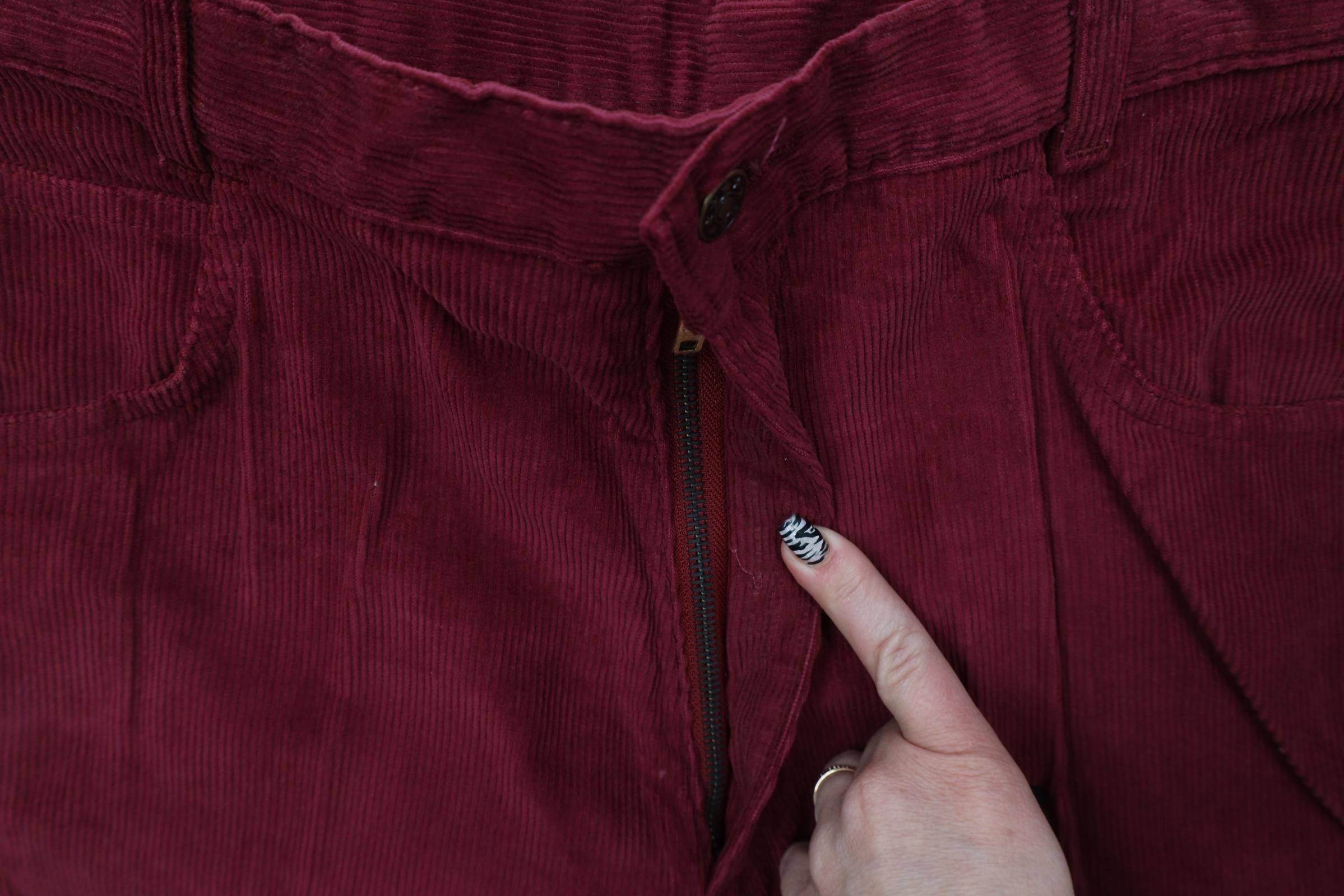 Vintage Vintage 70s Streetwear Flared Wide Leg Corduroy Pants Cotton Size US 32 / EU 48 - 6 Thumbnail
