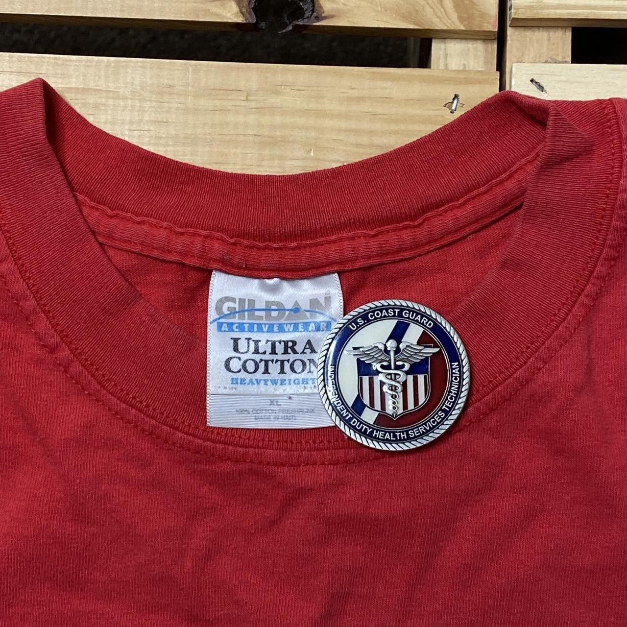 Gildan Vintage University of Nebraska Red College Tee Size XL Size US XL / EU 56 / 4 - 5 Thumbnail