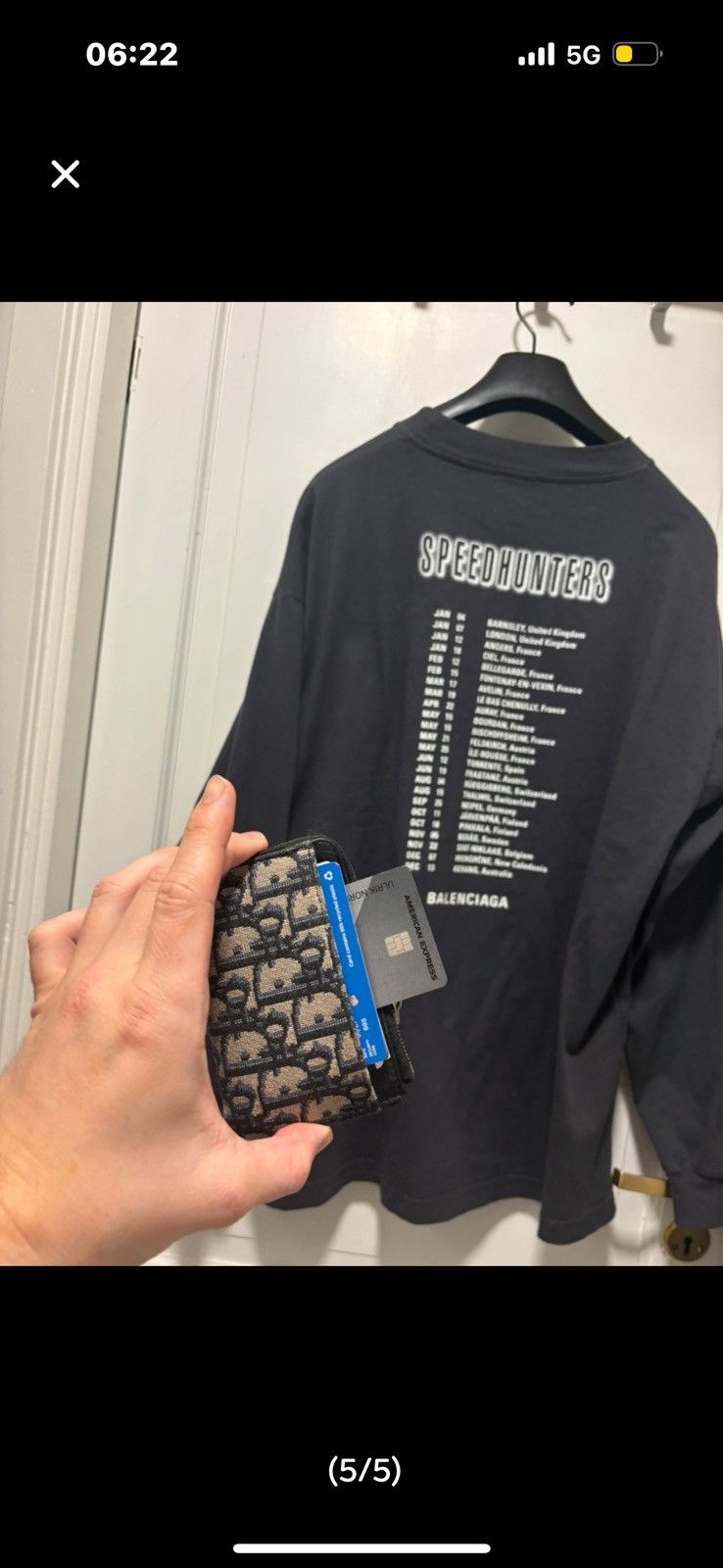 Balenciaga Speedhunter longsleve (new Size US S / EU 44-46 / 1 - 5 Thumbnail