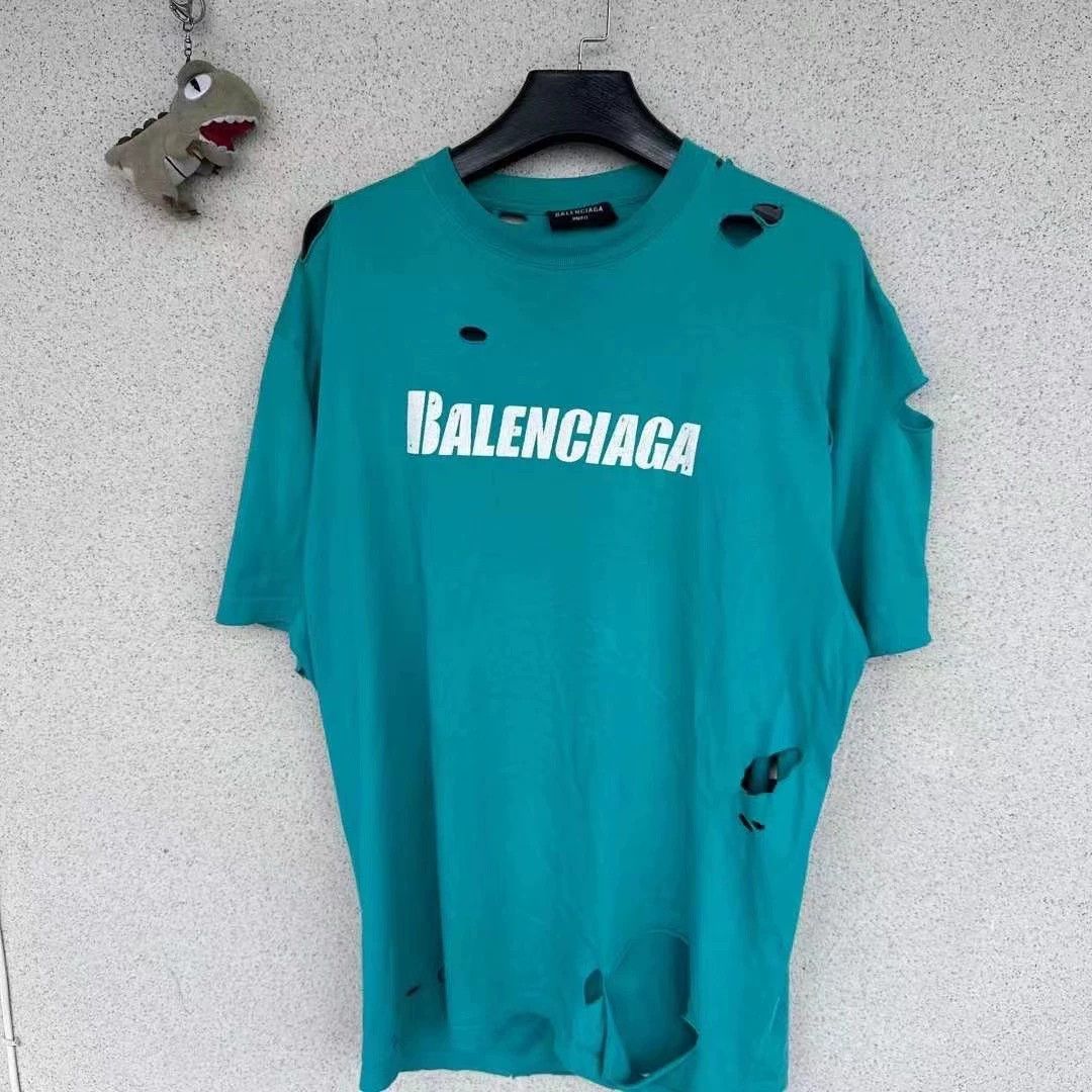 Balenciaga Balenciaga perforated short sleeved shirt Size US XS / EU 42 / 0 - 1 Thumbnail