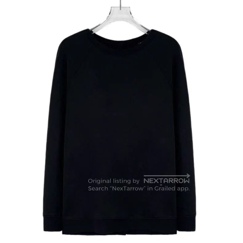 Chanel Chanel Black back button cotton round-neck long-sleeved sw Size XS / US 0-2 / IT 36-38 - 1 Thumbnail
