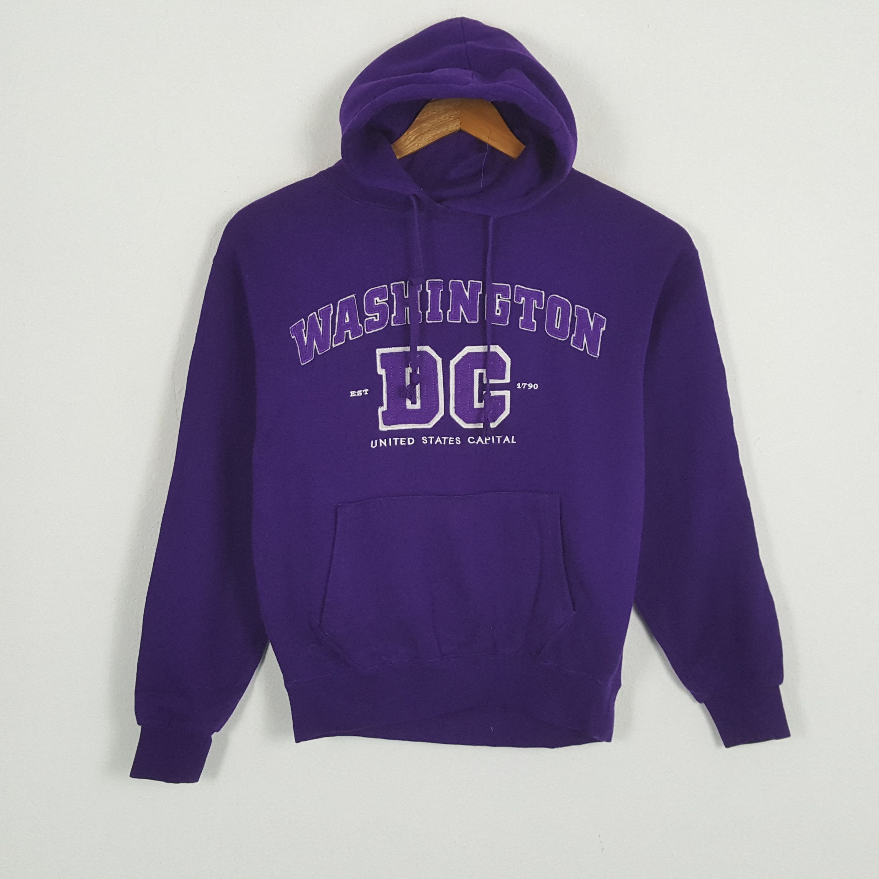DC × Vintage Vintage WASHINGTON DC USA American Promo Hoodies Size US M / EU 48-50 / 2 - 1 Thumbnail