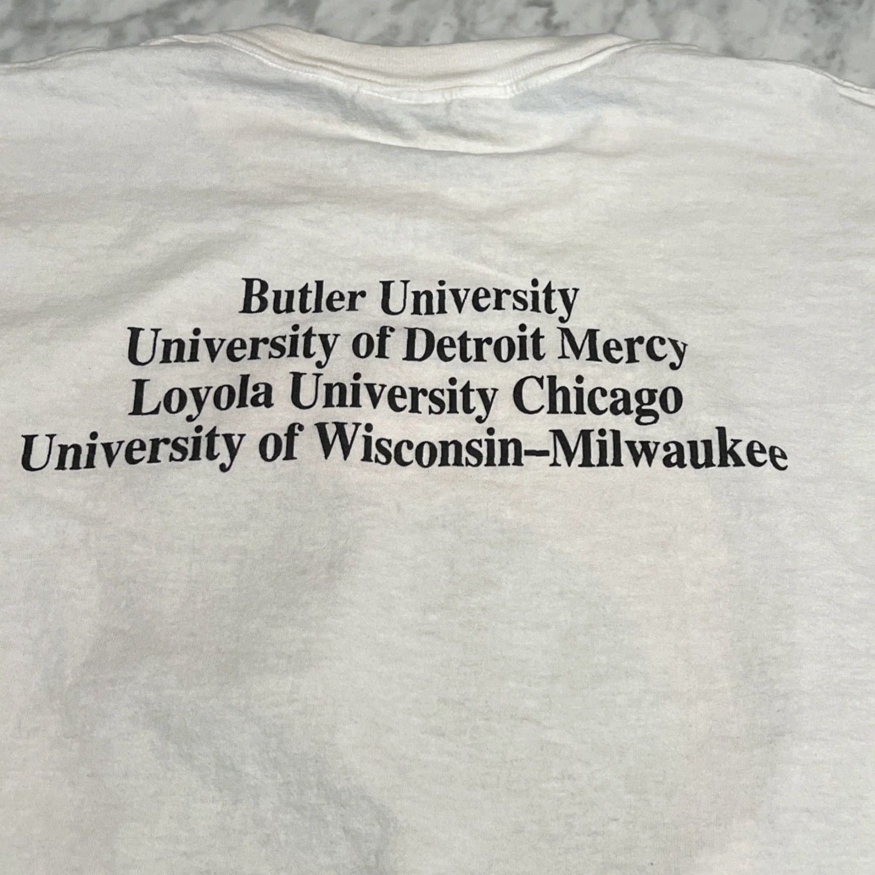 Vintage VINTAGE 1988 MCC Indoor Track Championship T Shirt Men XL Butler UMW Loyola USA Size US XL / EU 56 / 4 - 4 Thumbnail