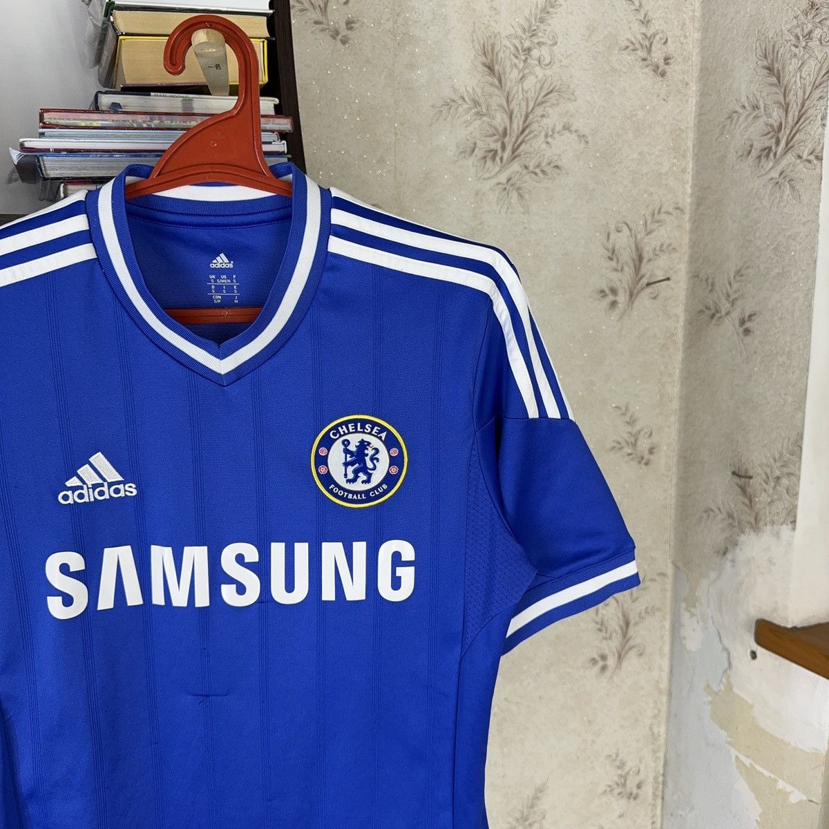 Adidas × Chelsea Soccer Adidas Chelsea Jersey 2013/2014 Home Kit Soccer Football Size US S / EU 44-46 / 1 - 8 Thumbnail
