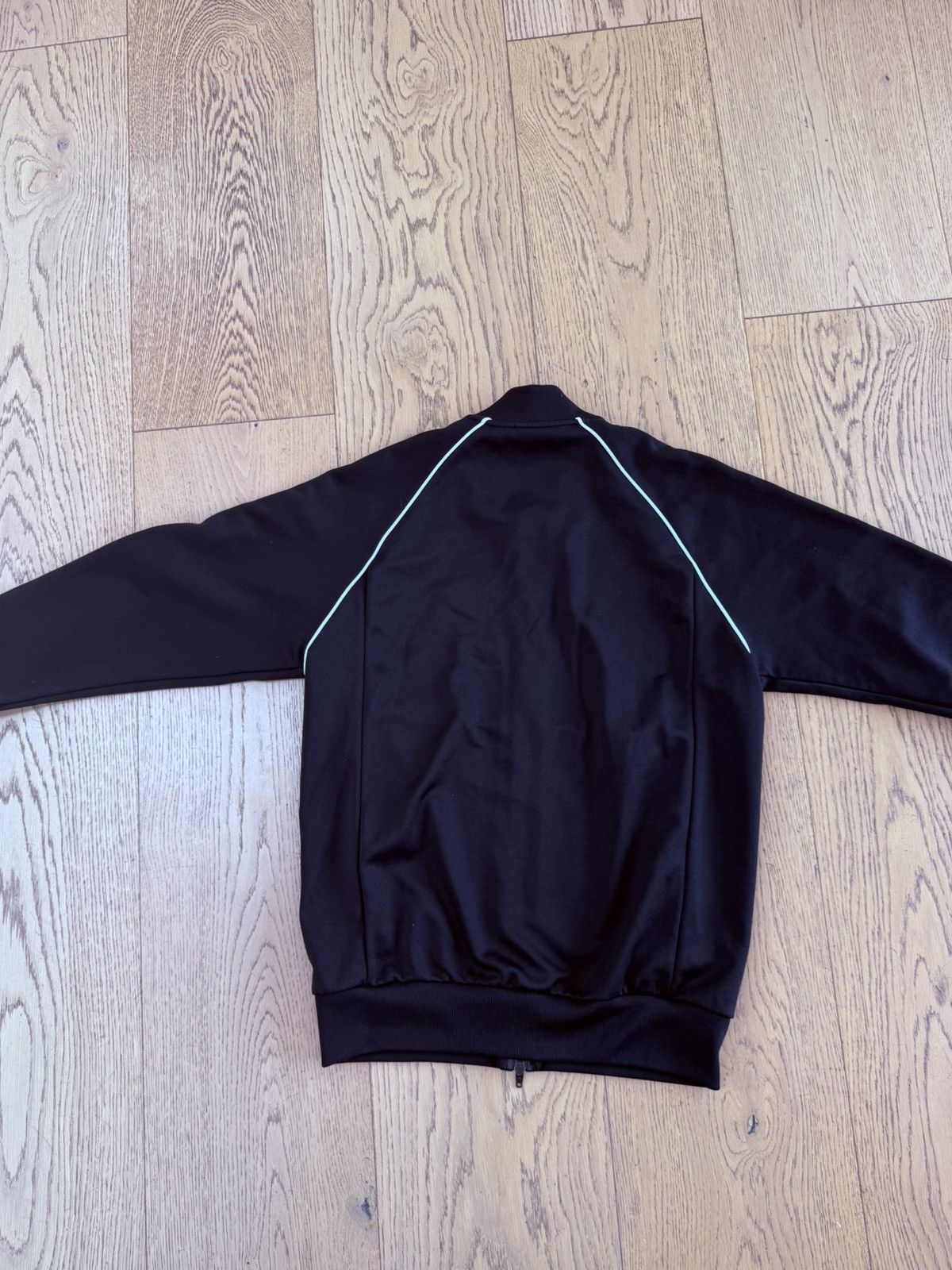 Adidas Adidas Classic Black 3 Stripes Zipper Jacket Size US M / EU 48-50 / 2 - 3 Thumbnail