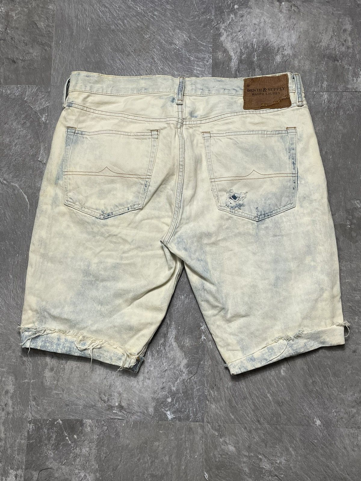 Denim & Supply Ralph Lauren Vintage Distressed Denim & Supply Ralph Lauren Jeans shorts Size US 32 / EU 48 - 6 Thumbnail