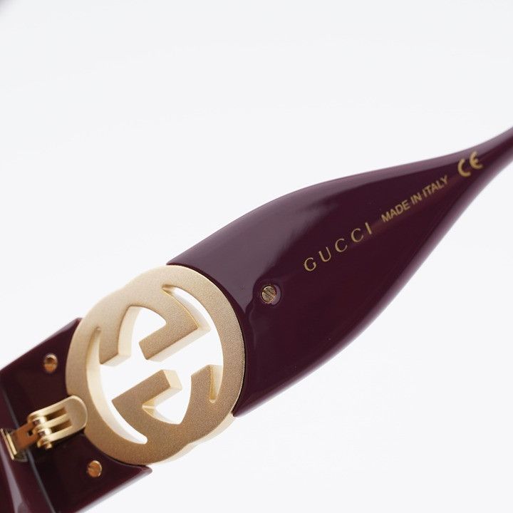 Gucci Gucci GG1022S 007 Sunglasses Brown Square Frame Size ONE SIZE - 8 Thumbnail