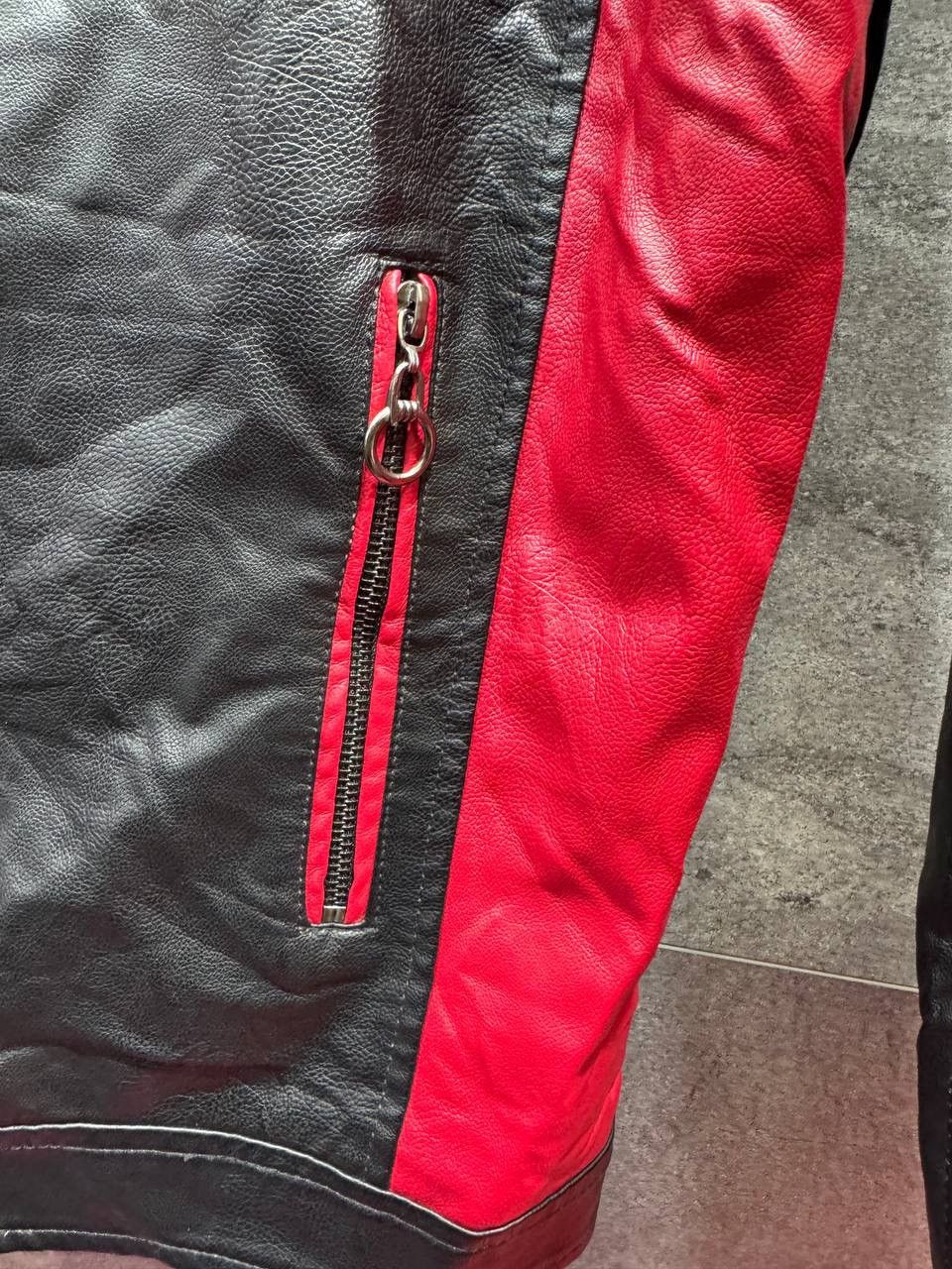 Other Faux Leather Resident Print Motorcycle Bomber Racing Jacket Size US XL / EU 56 / 4 - 5 Thumbnail