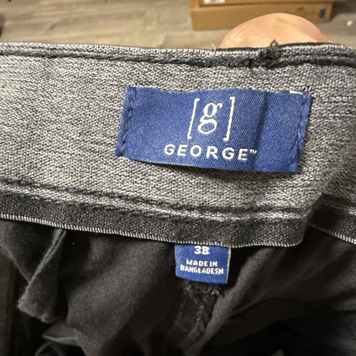 George George Men's Cargo Shorts, Size 38, 14" Inseam,Black Size US 38 / EU 54 - 4 Thumbnail