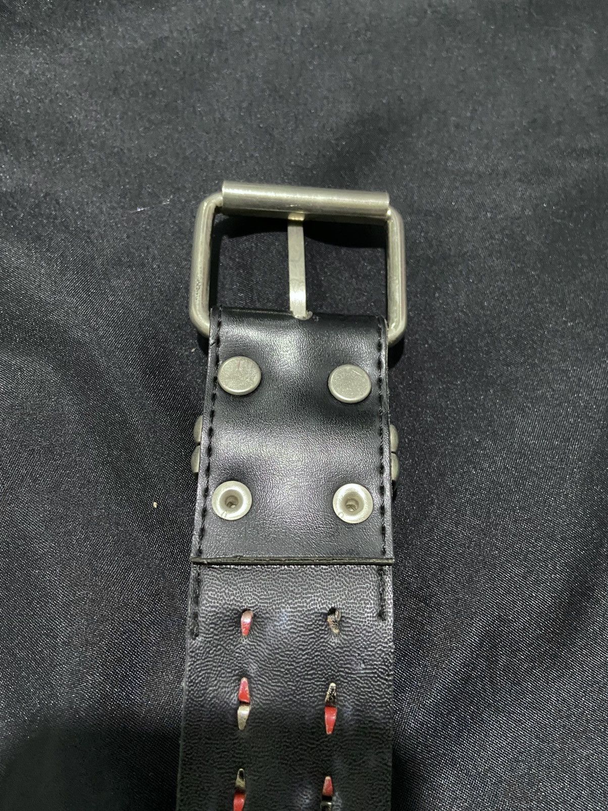 Isamu Katayama Backlash JAPANESE PUNK UKNOWN BRAND LEATHER BELT 14thaddiction style Size ONE SIZE - 10 Thumbnail