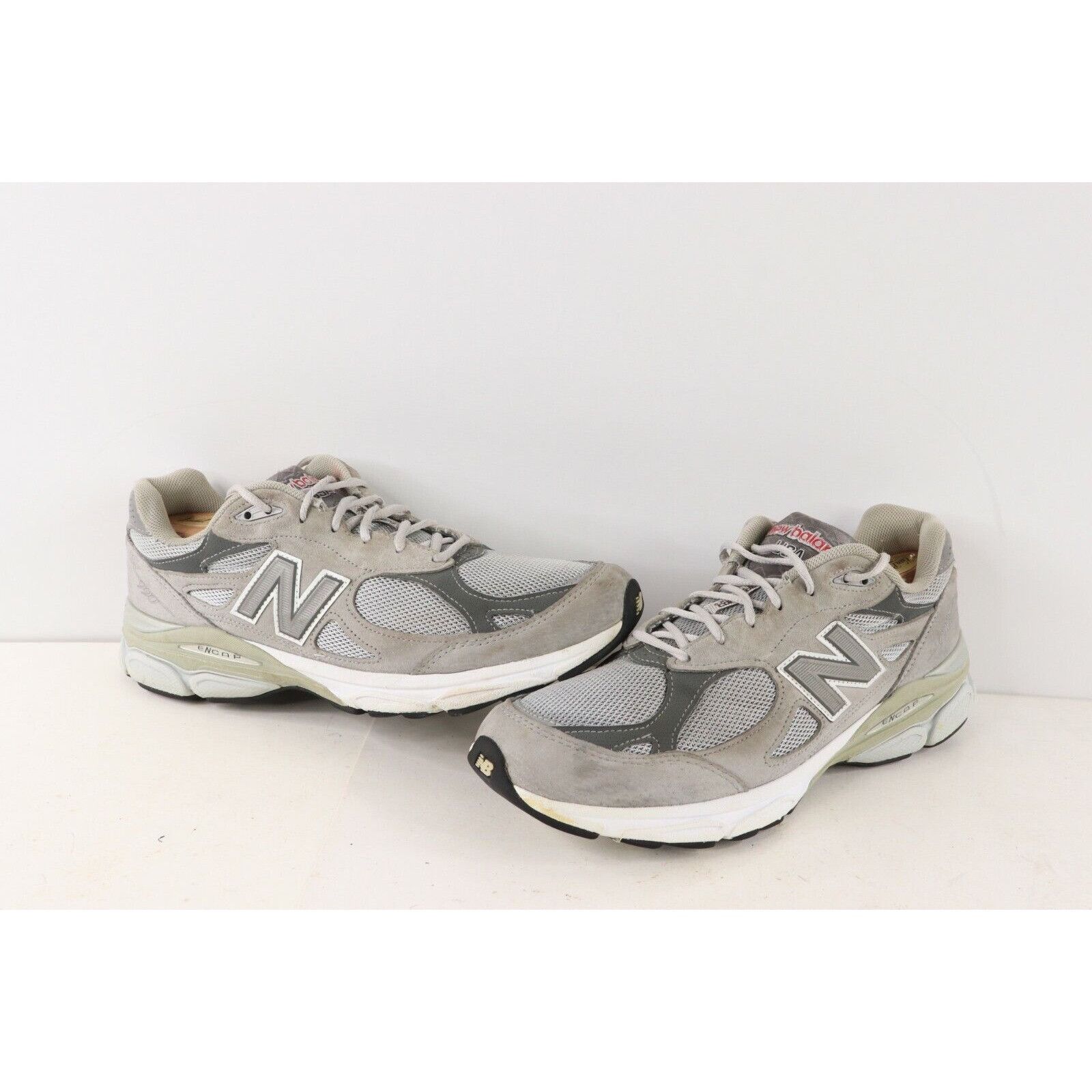 New Balance × Vintage Vintage New Balance 990 Spell Out Suede Dad Shoes Sneakers Size ONE SIZE - 2 Thumbnail