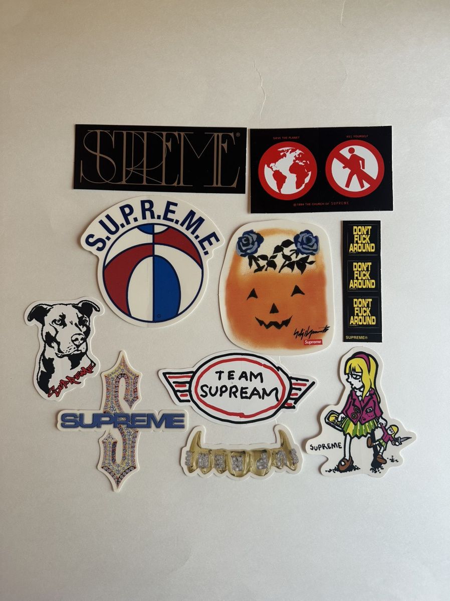 Supreme 10x Supreme Stickers Lot Size ONE SIZE - 1 Preview