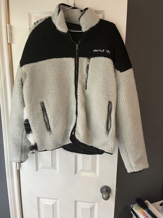 Menace Menace fleece jacket Grailed