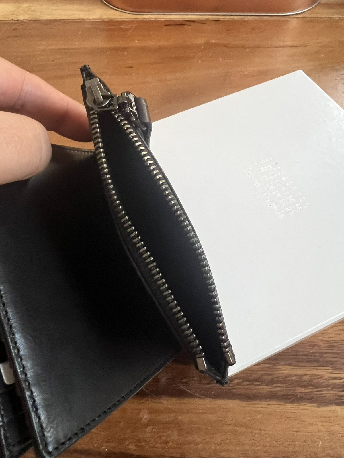 Maison Margiela MAISON MARGIELA FOUR STITSIZE LEATHER Black Wallet Size ONE SIZE - 13 Thumbnail