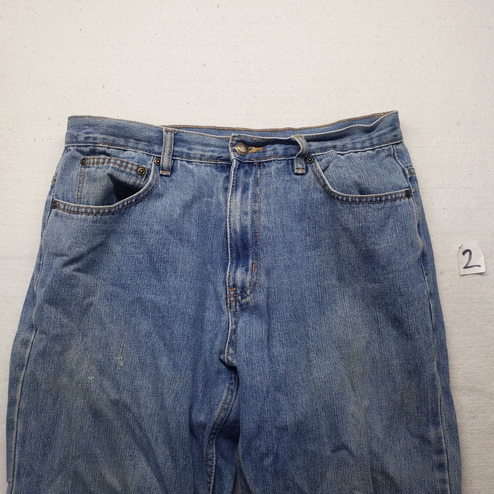 Rails VINTAGE Open Trails Pants Denim Jeans Blue Light Wash 32x30 Adult Men Size 32 Jeans Mens Size US 32 / EU 48 - 2 Thumbnail