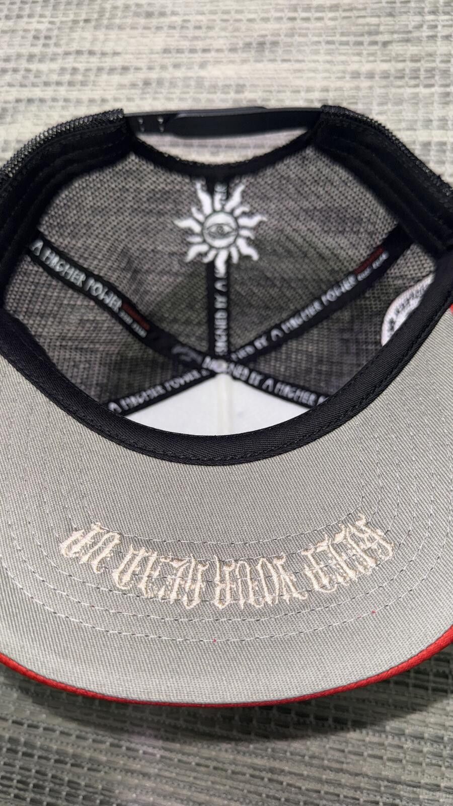 Godspeed Godspeed Black/Red Forever Foam Trucker Hat Size ONE SIZE - 4 Thumbnail