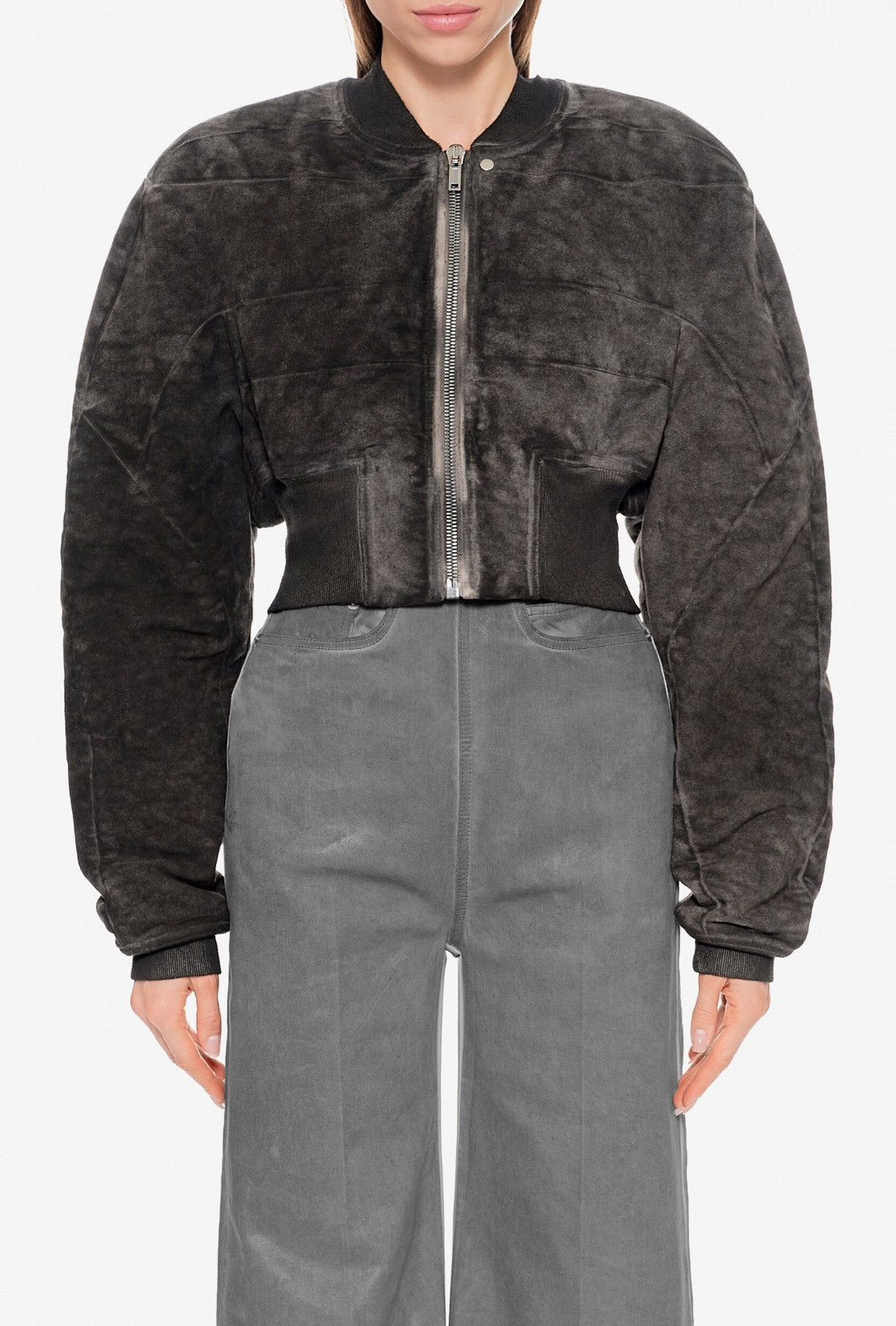 Rick Owens Drkshdw Last Size Rick Owens Drkshdw Collage Padded Bomber Jacket Size XS / US 0-2 / IT 36-38 - 1 Thumbnail