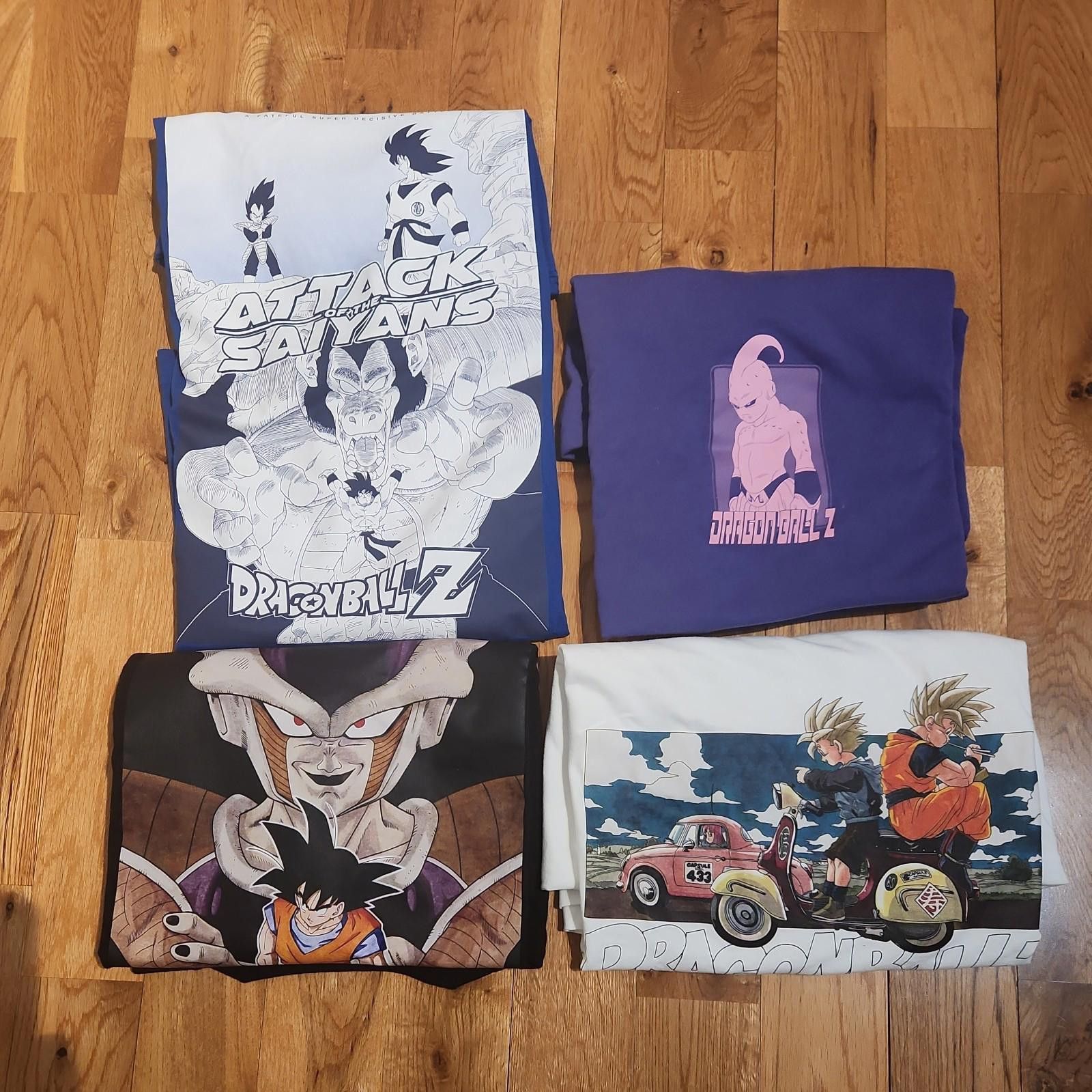 Uniqlo DBZ Dragon Ball Z Uniqlo T-Shirt Collection Bundle Men's XL Size US XL / EU 56 / 4 - 1 Thumbnail