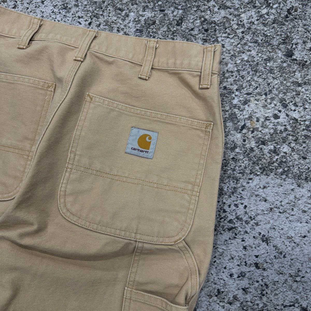 Carhartt Carhartt WIP Tan Double Knee Carpenter Pants Size US 29 - 13 Thumbnail