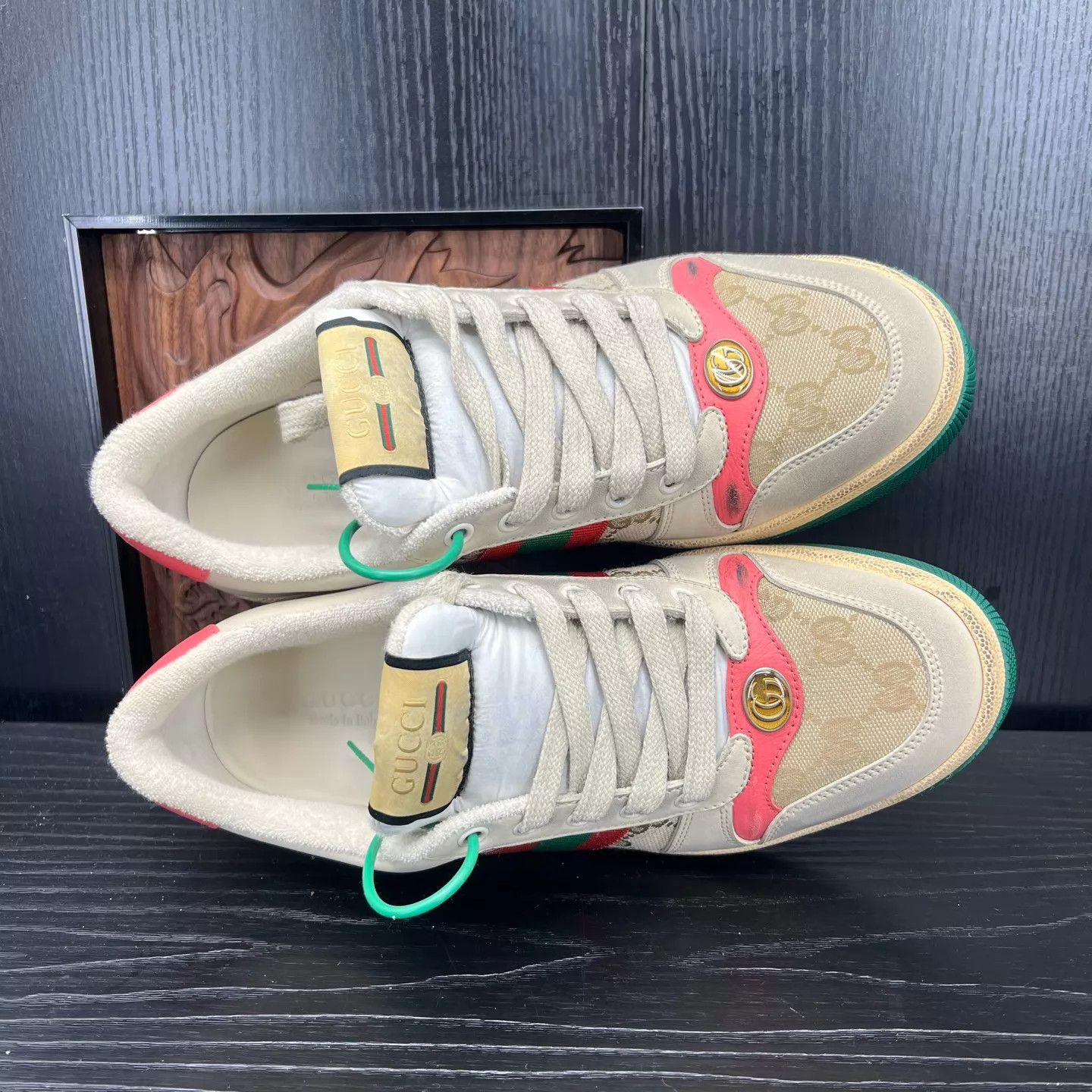 Gucci Gucci Distressed Sneaker Fuchsia 39 Size US 8.5 / IT 38.5 - 7 Thumbnail