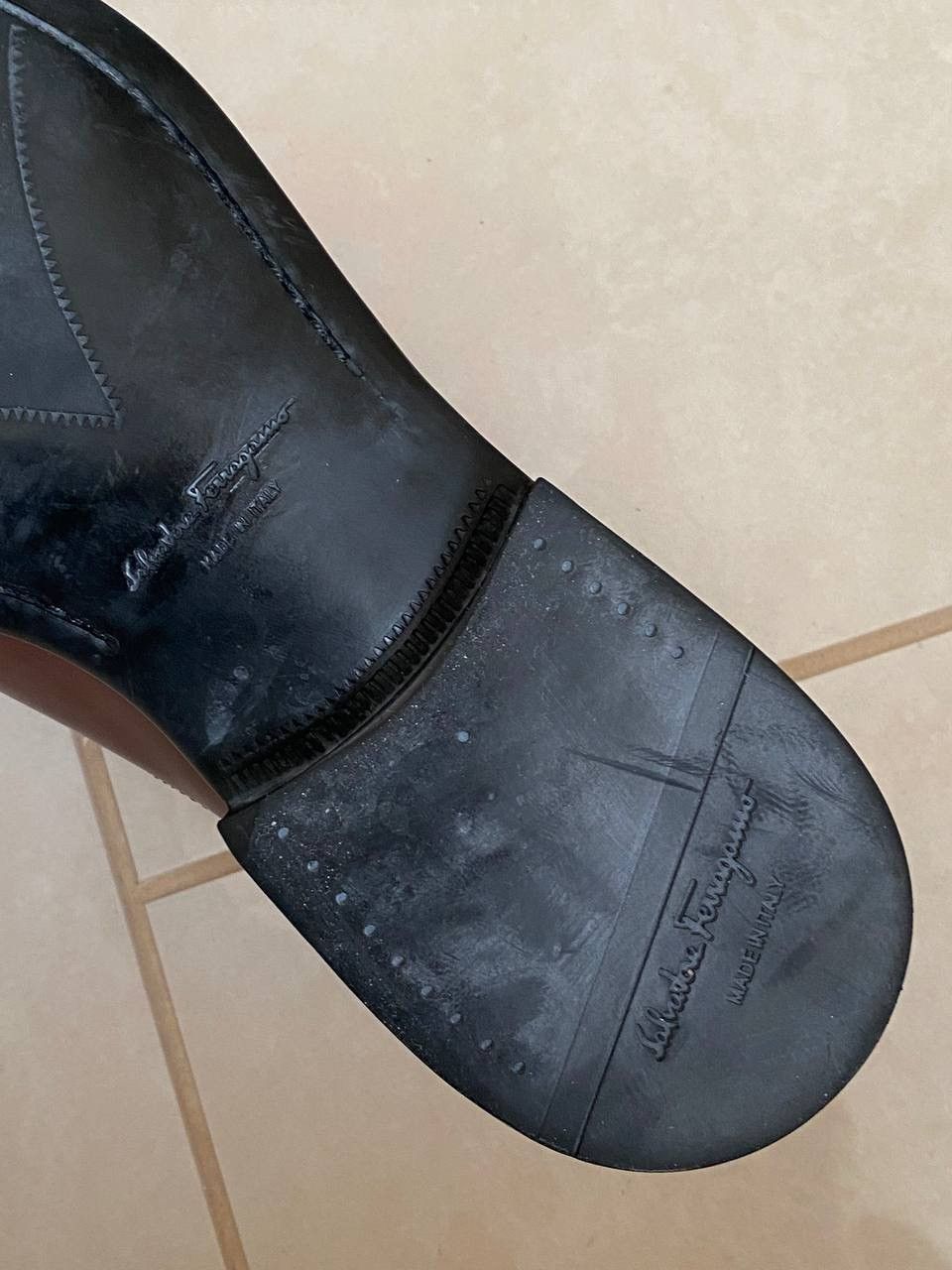 Salvatore Ferragamo Leather Dress Shoes Size US 10 / EU 43 - 7 Thumbnail
