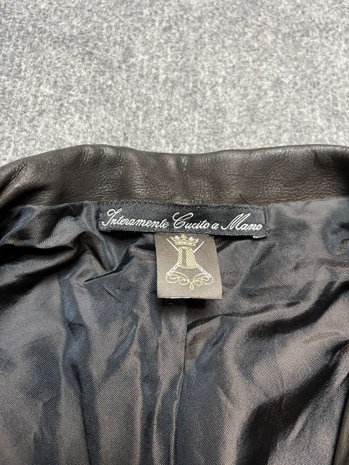 Designer Sartoria Chiaia suede blazer Size 44R - 7 Thumbnail