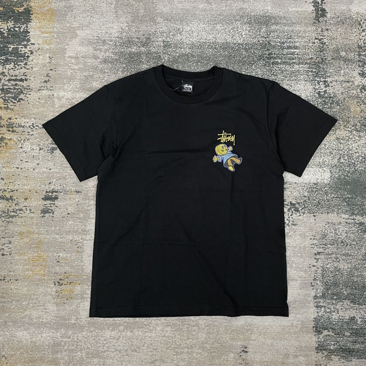 Stussy STUSSY PIG DYED TEE BLACK " DOLL " Size US M / EU 48-50 / 2 - 3 Thumbnail
