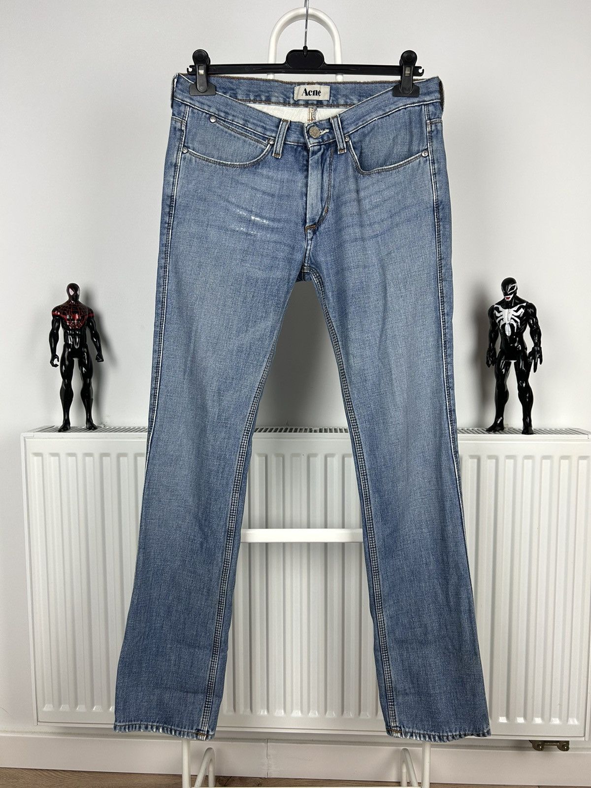 Acne Studios × Vintage Vintage Acne Studios Light Blue Denim Hype Distressed Jeans Size US 30 / EU 46 - 1 Thumbnail