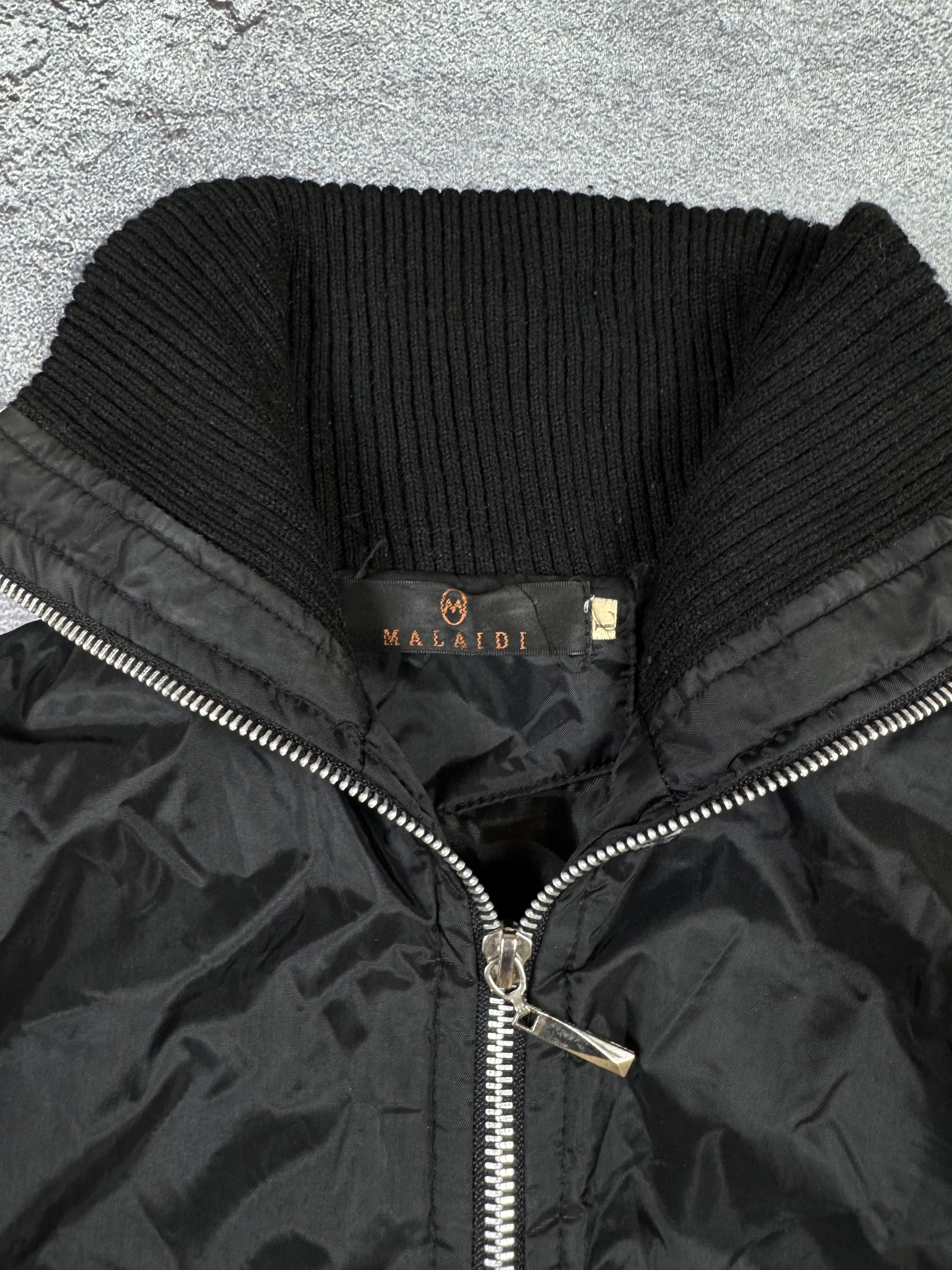 If Six Was Nine Goth Crop Bomber Opium Size L Y2K Streetwear