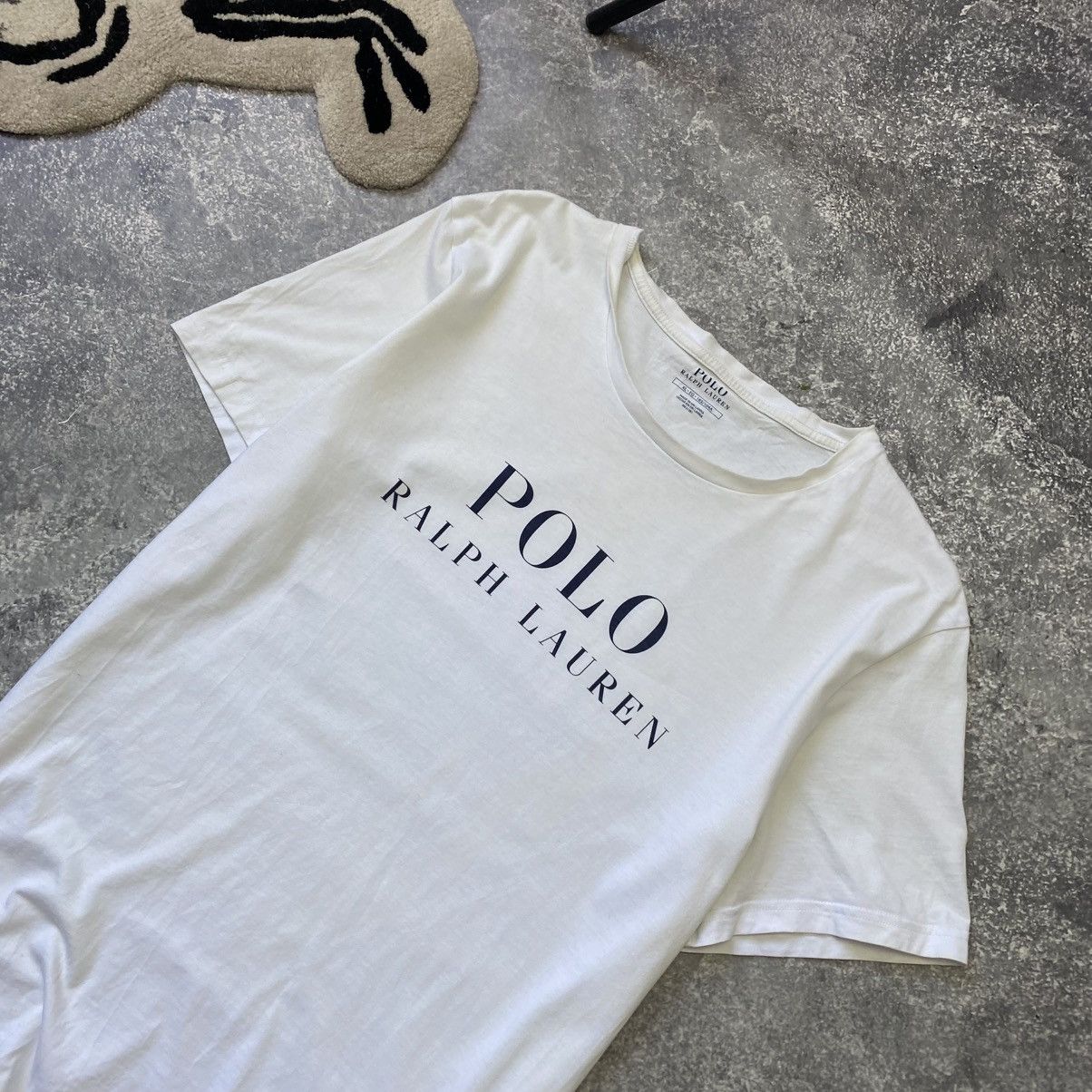 Polo Ralph Lauren Luxury Polo Ralph Lauren Big Logo y2k Streetwear tee Size US XL / EU 56 / 4 - 2 Thumbnail