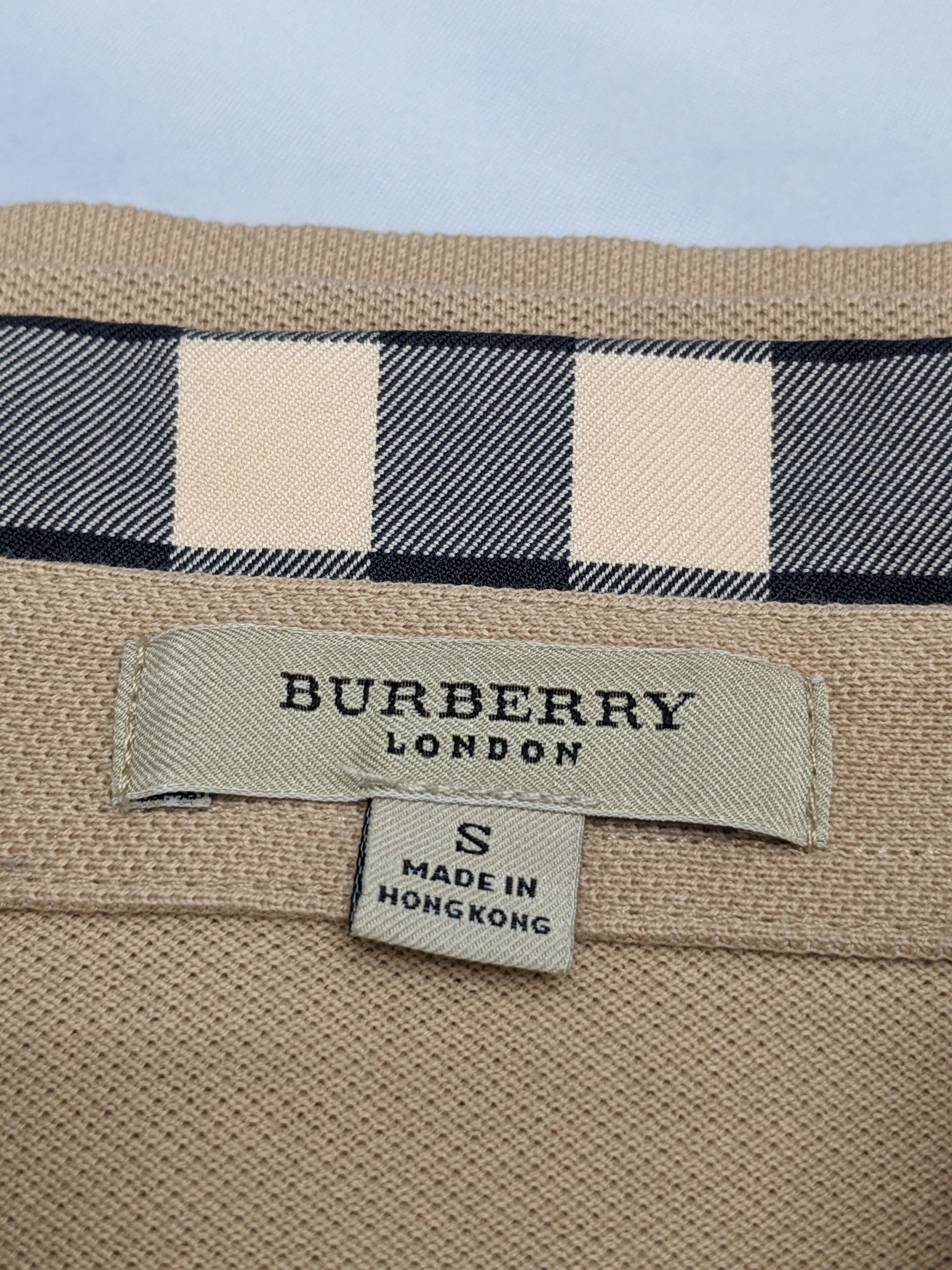 Burberry BURBERRY LONDON LONG SLEEVE POLO SHIRT Size S / US 4 / IT 40 - 9 Thumbnail